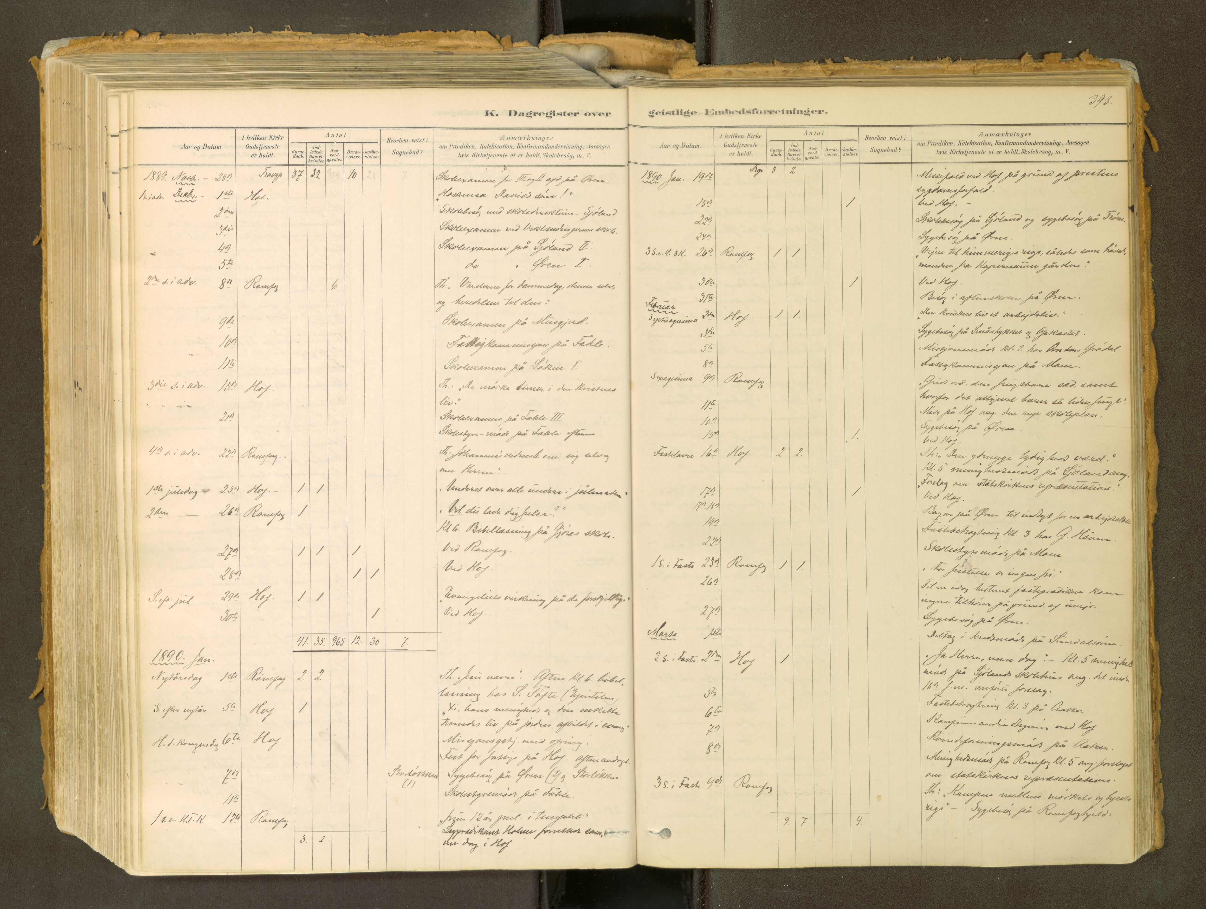 Sunndal sokneprestkontor, SAT/A-1085/1/I/I1/I1a: Ministerialbok nr. 2, 1877-1914, s. 393