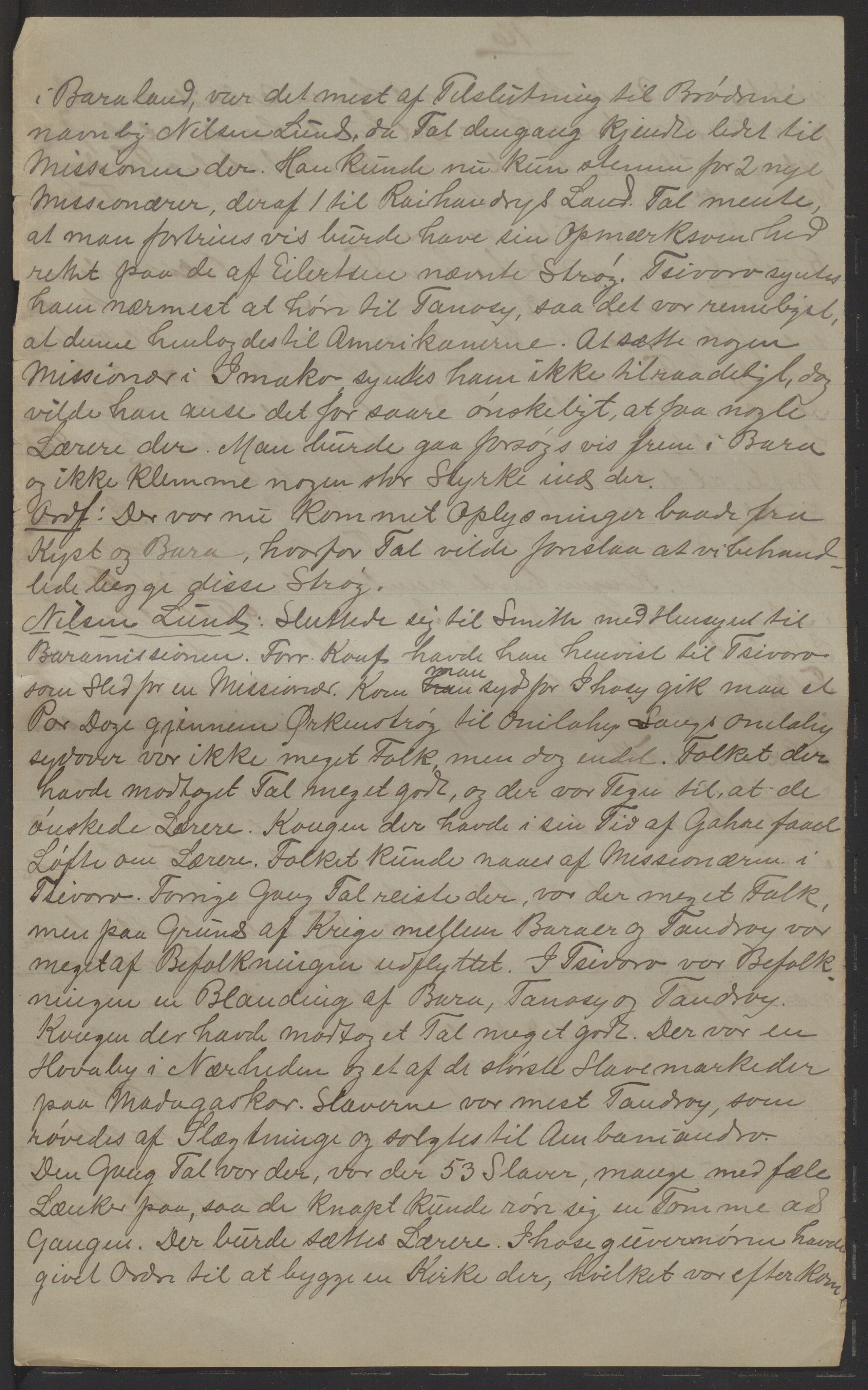 Det Norske Misjonsselskap - hovedadministrasjonen, VID/MA-A-1045/D/Da/Daa/L0038/0011: Konferansereferat og årsberetninger / Konferansereferat fra Madagaskar Innland., 1892