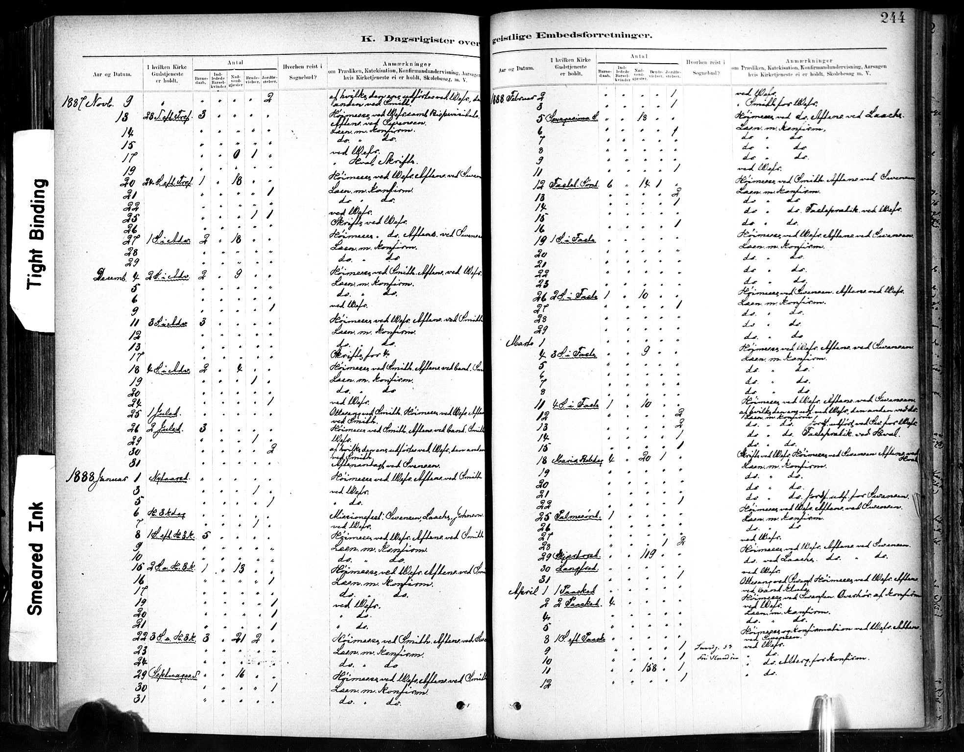 Ministerialprotokoller, klokkerbøker og fødselsregistre - Sør-Trøndelag, AV/SAT-A-1456/602/L0120: Ministerialbok nr. 602A18, 1880-1913, s. 244