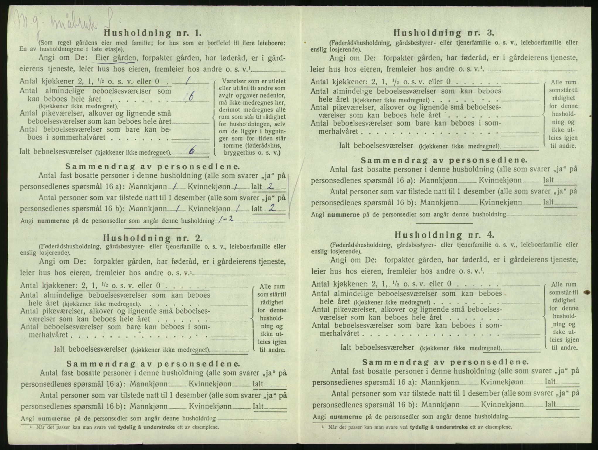 SAK, Folketelling 1920 for 0916 Flosta herred, 1920, s. 557