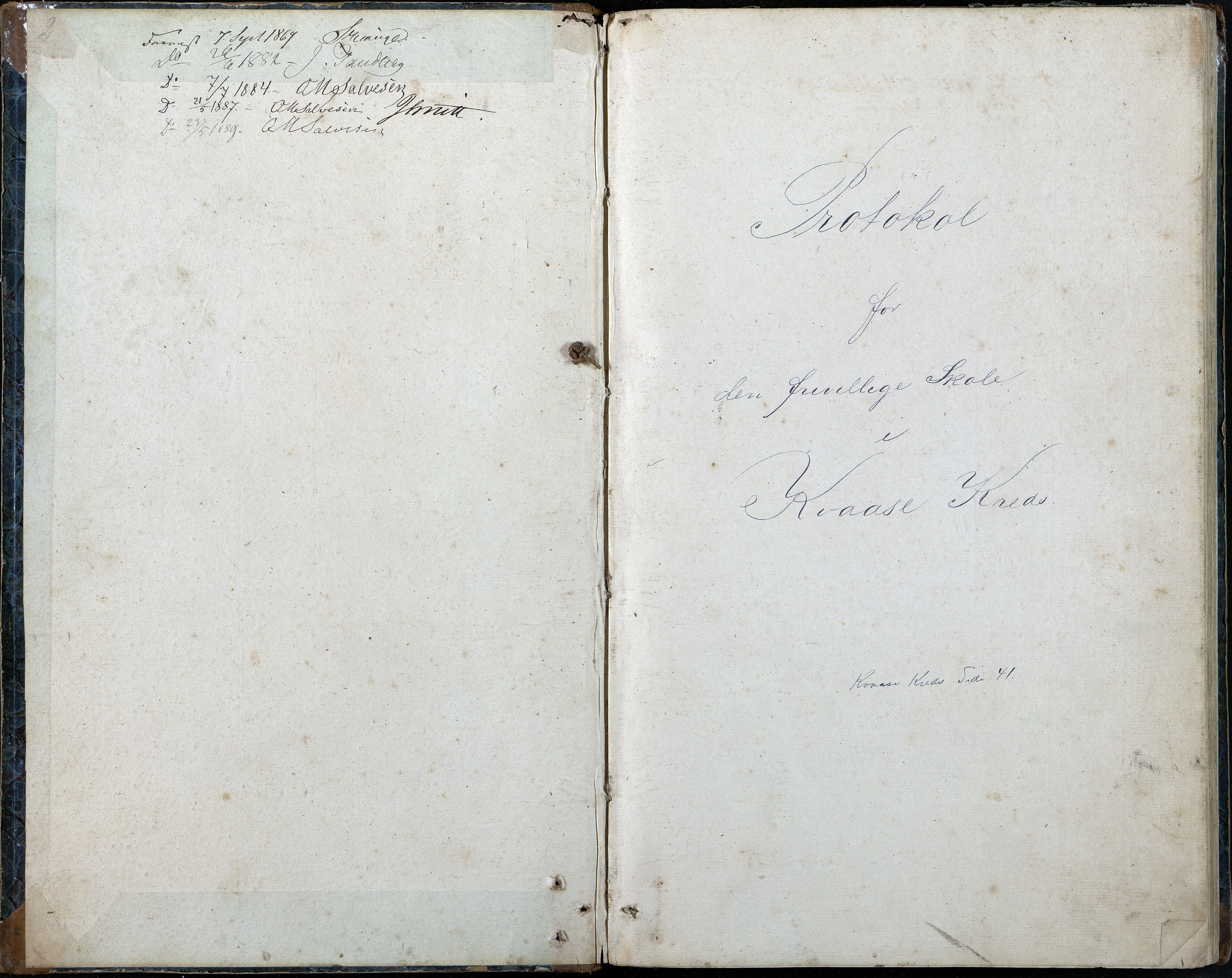 Høvåg kommune, AAKS/KA0927-PK/2/2/L0048: Kvåse, Sevik, Hæstad og Ytre Årsnes - Karakterprotokoll (Kvåse, Vesterhus, Erdvik, Sevik, Årsnes), 1867-1894