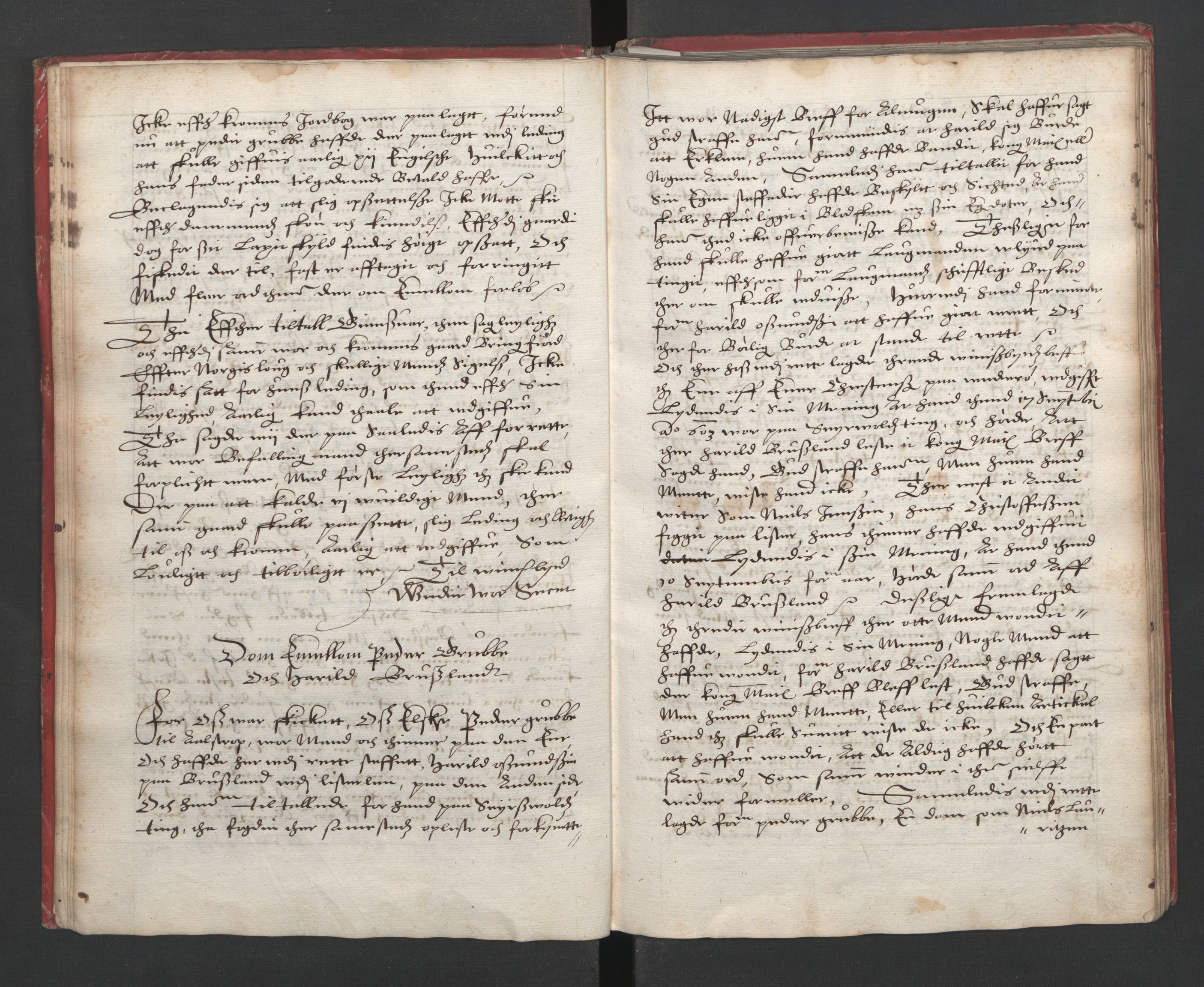Herredagen 1539-1664  (Kongens Retterting), AV/RA-EA-2882/A/L0006: Dombok, 1604