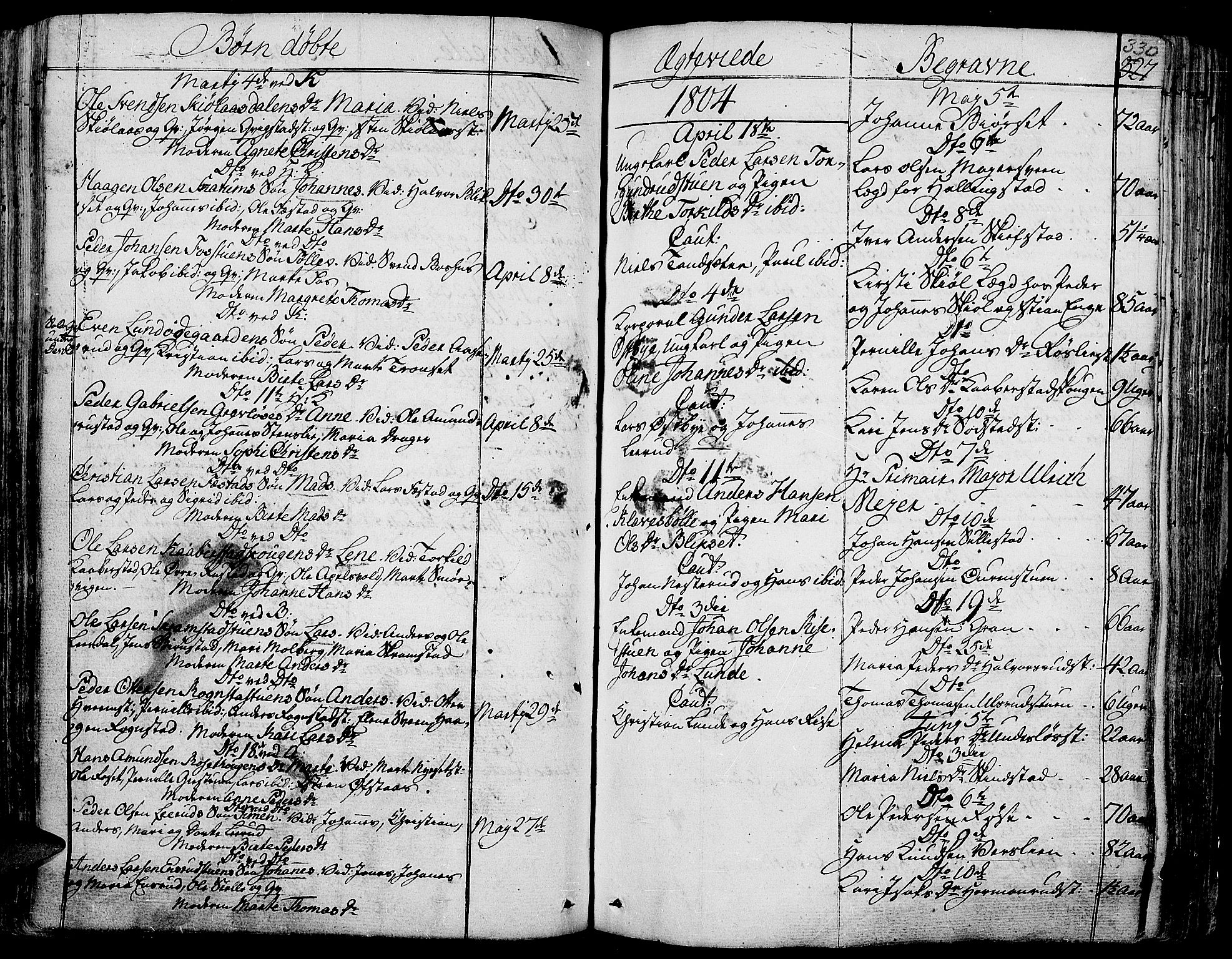 Toten prestekontor, AV/SAH-PREST-102/H/Ha/Haa/L0007: Ministerialbok nr. 7, 1794-1809, s. 330