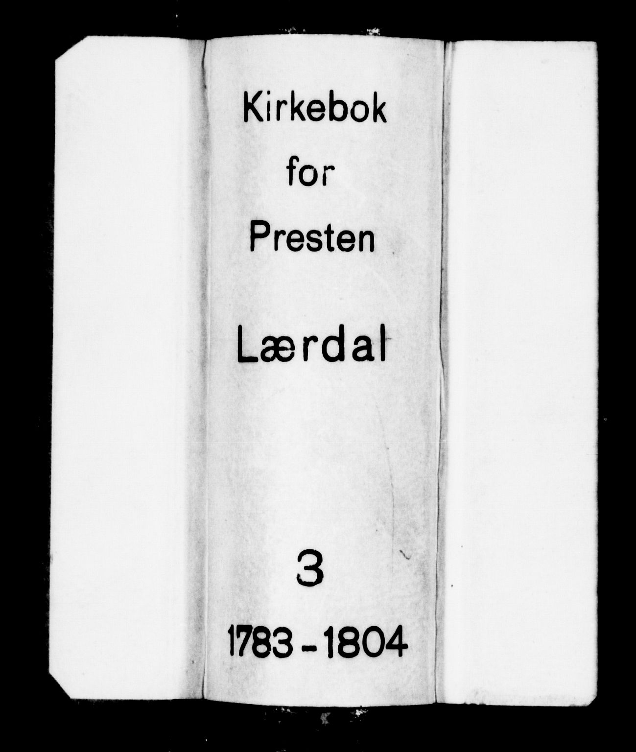 Lærdal sokneprestembete, SAB/A-81201: Ministerialbok nr. A 3, 1783-1804