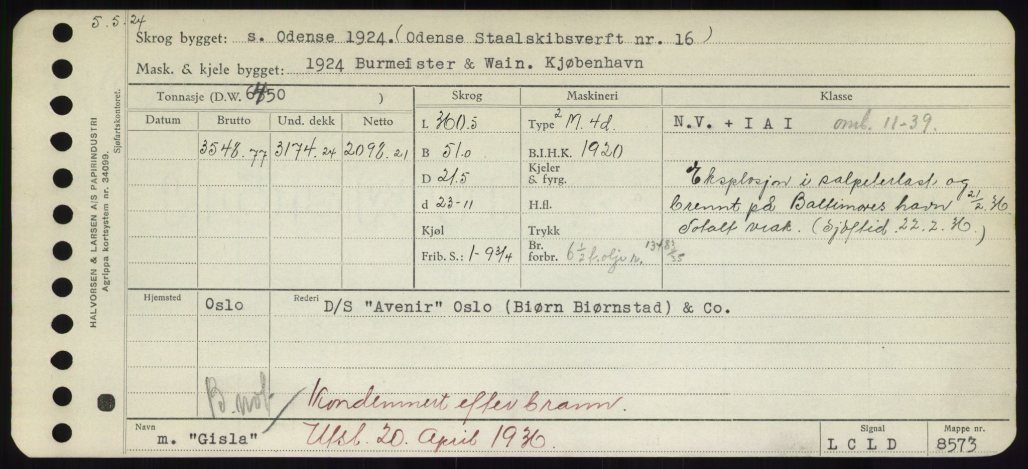 Sjøfartsdirektoratet med forløpere, Skipsmålingen, RA/S-1627/H/Hd/L0012: Fartøy, G-Glø, s. 375