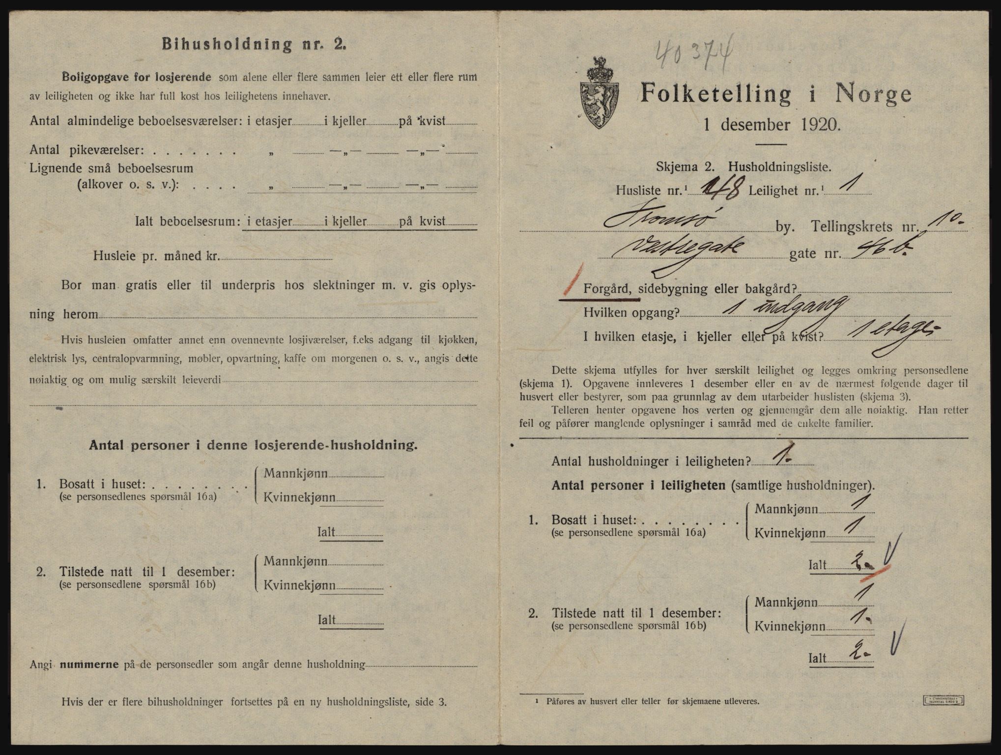 SATØ, Folketelling 1920 for 1902 Tromsø kjøpstad, 1920, s. 5377