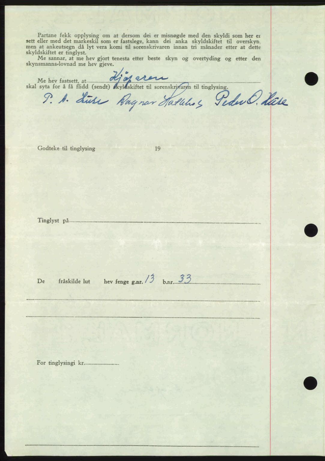 Romsdal sorenskriveri, AV/SAT-A-4149/1/2/2C: Pantebok nr. A26, 1948-1948, Dagboknr: 1012/1948