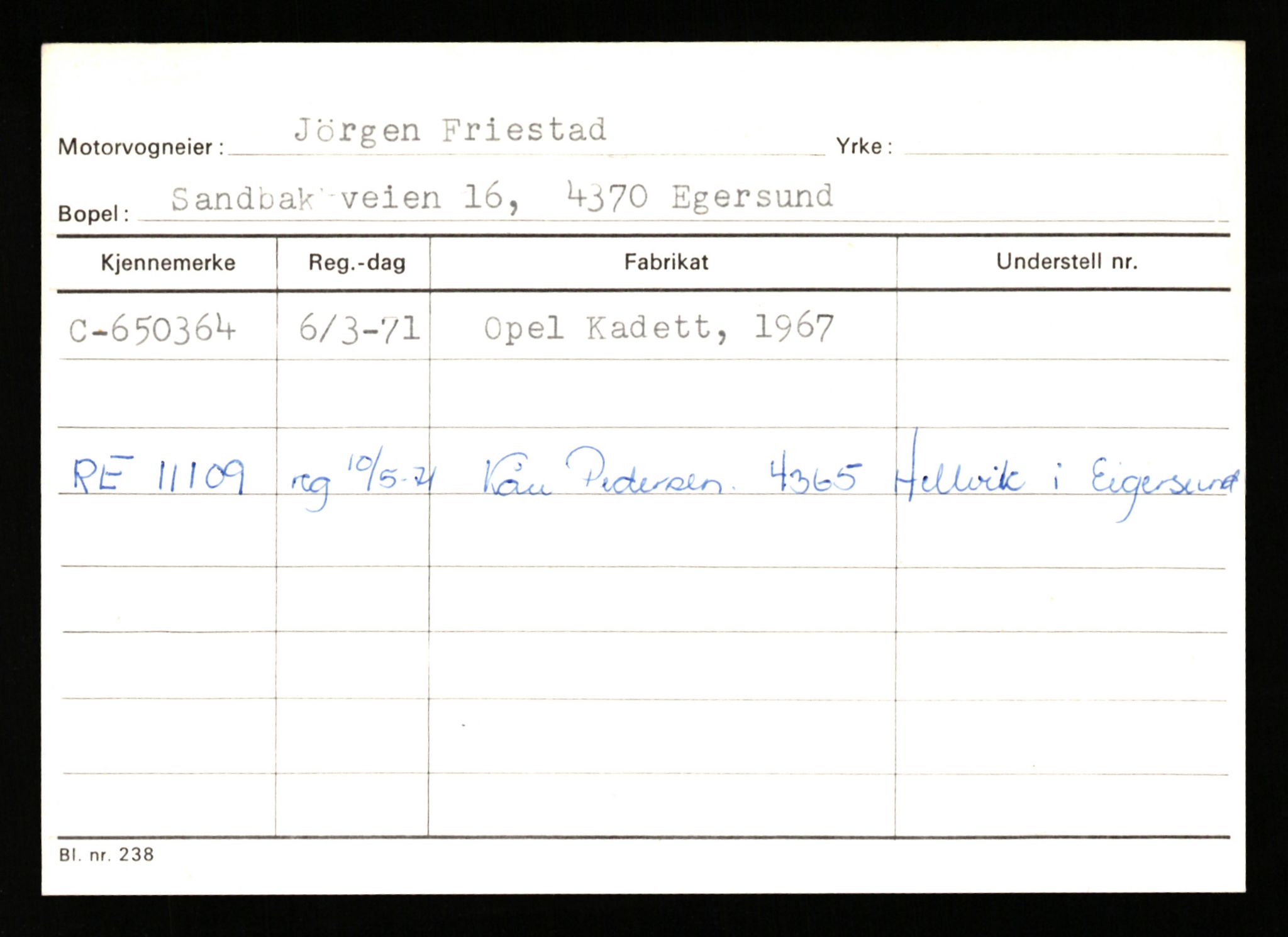 Stavanger trafikkstasjon, AV/SAST-A-101942/0/G/L0012: Registreringsnummer: 363571 - 800000, 1930-1971, s. 2144