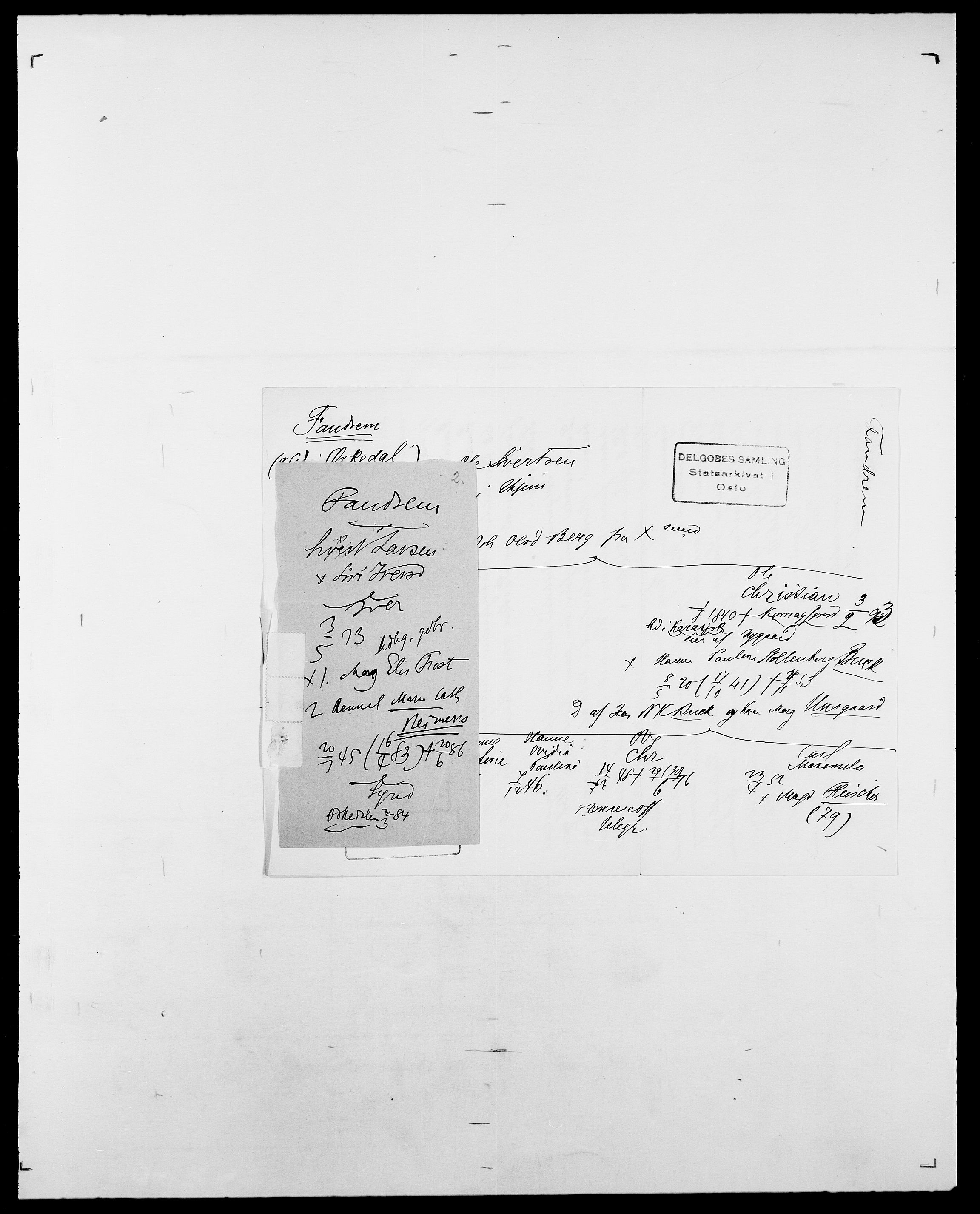 Delgobe, Charles Antoine - samling, AV/SAO-PAO-0038/D/Da/L0011: Fahlander - Flood, Flod, s. 170