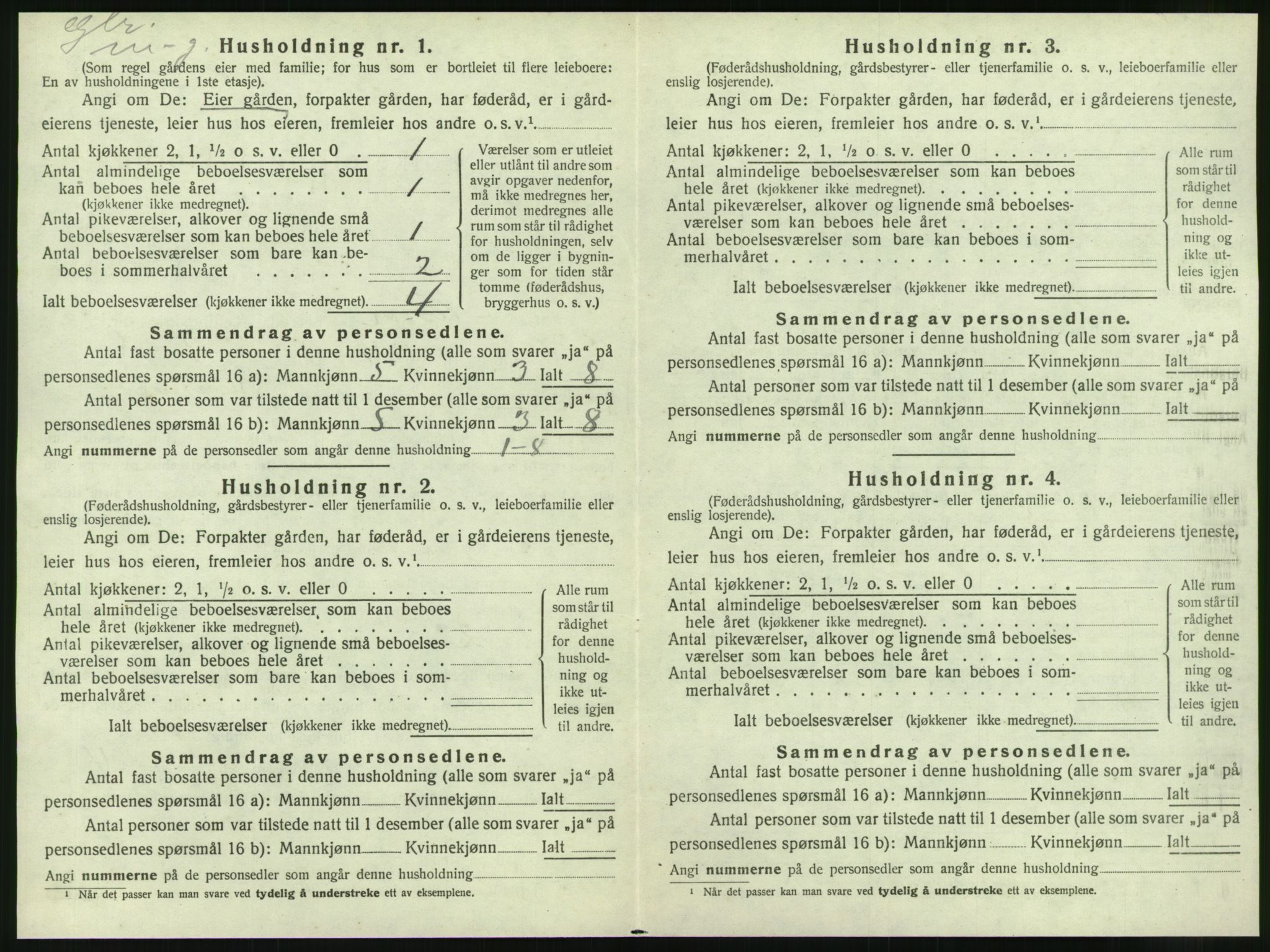 SAT, Folketelling 1920 for 1828 Nesna herred, 1920, s. 704