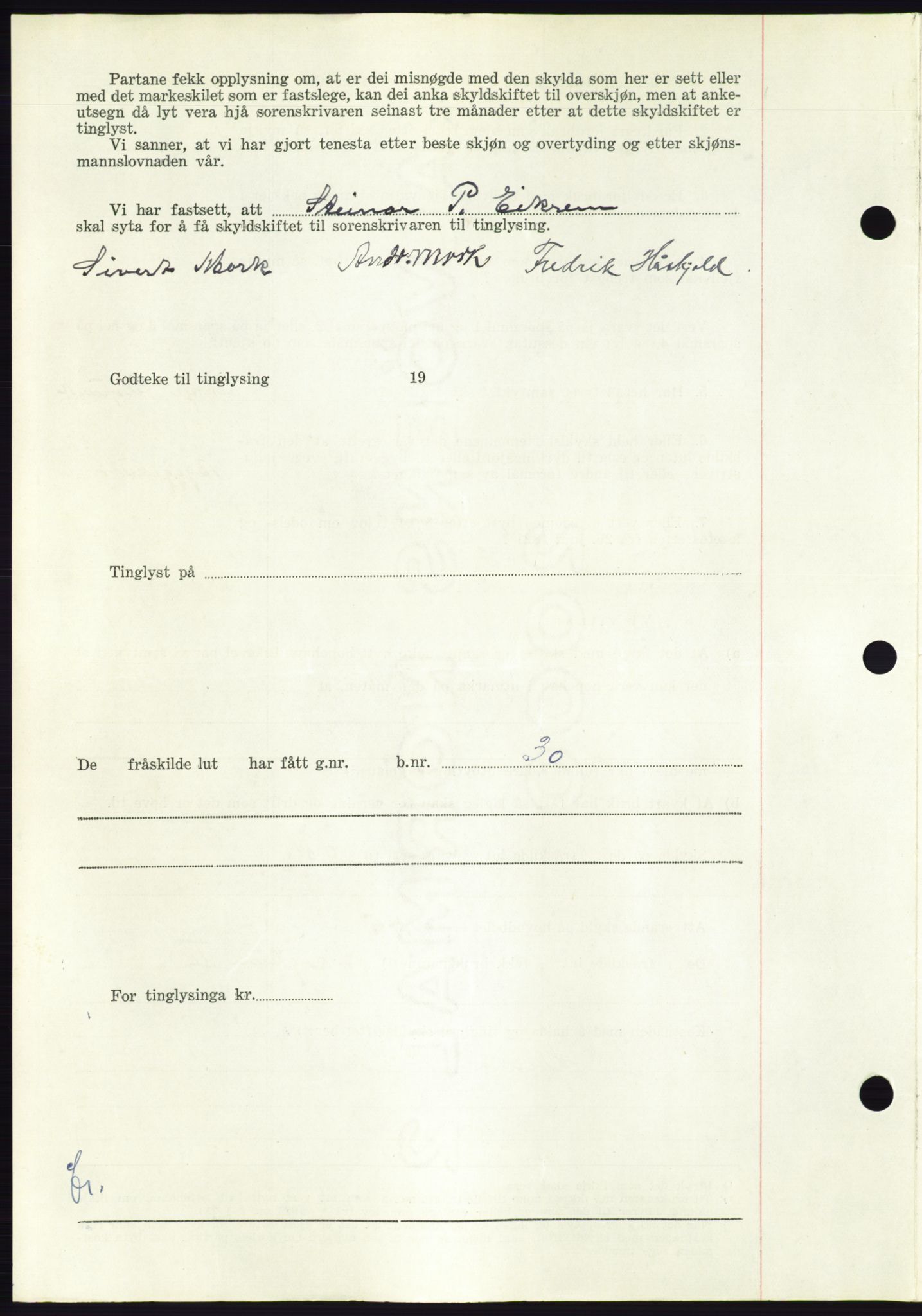 Søre Sunnmøre sorenskriveri, AV/SAT-A-4122/1/2/2C/L0095: Pantebok nr. 21A, 1953-1953, Dagboknr: 1286/1953