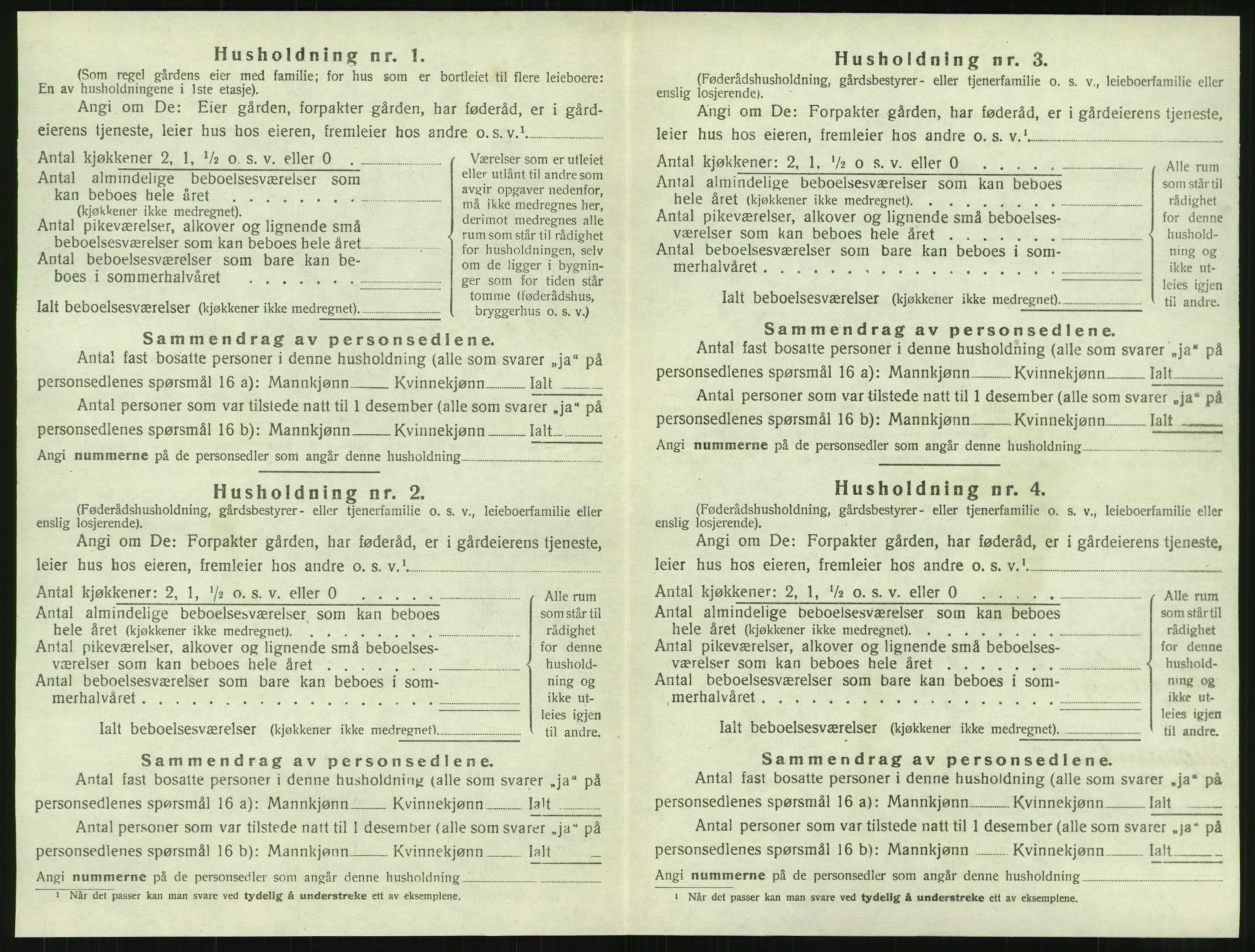 SAT, Folketelling 1920 for 1833 Mo herred, 1920, s. 1303