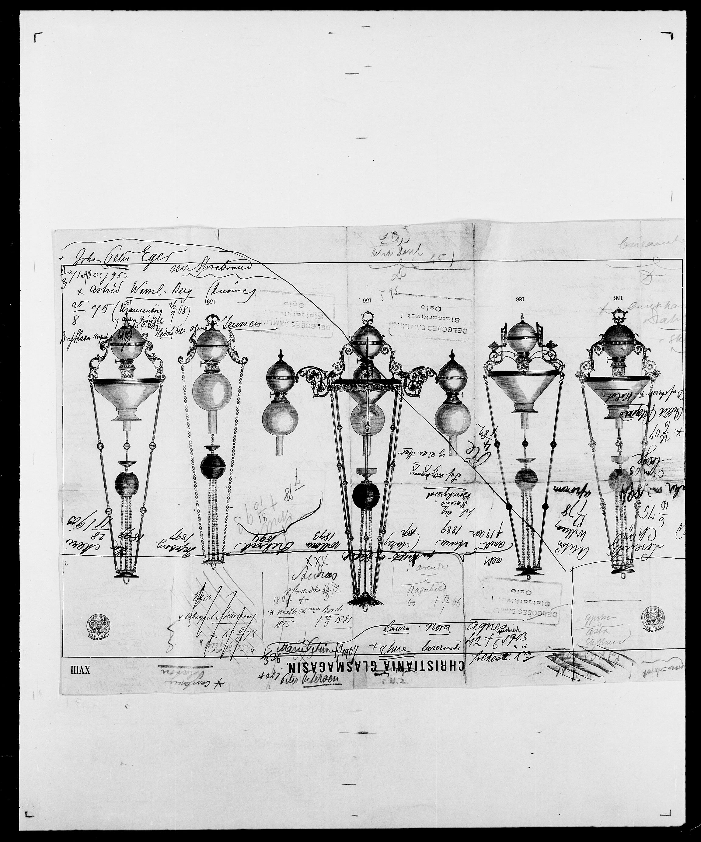 Delgobe, Charles Antoine - samling, AV/SAO-PAO-0038/D/Da/L0010: Dürendahl - Fagelund, s. 210