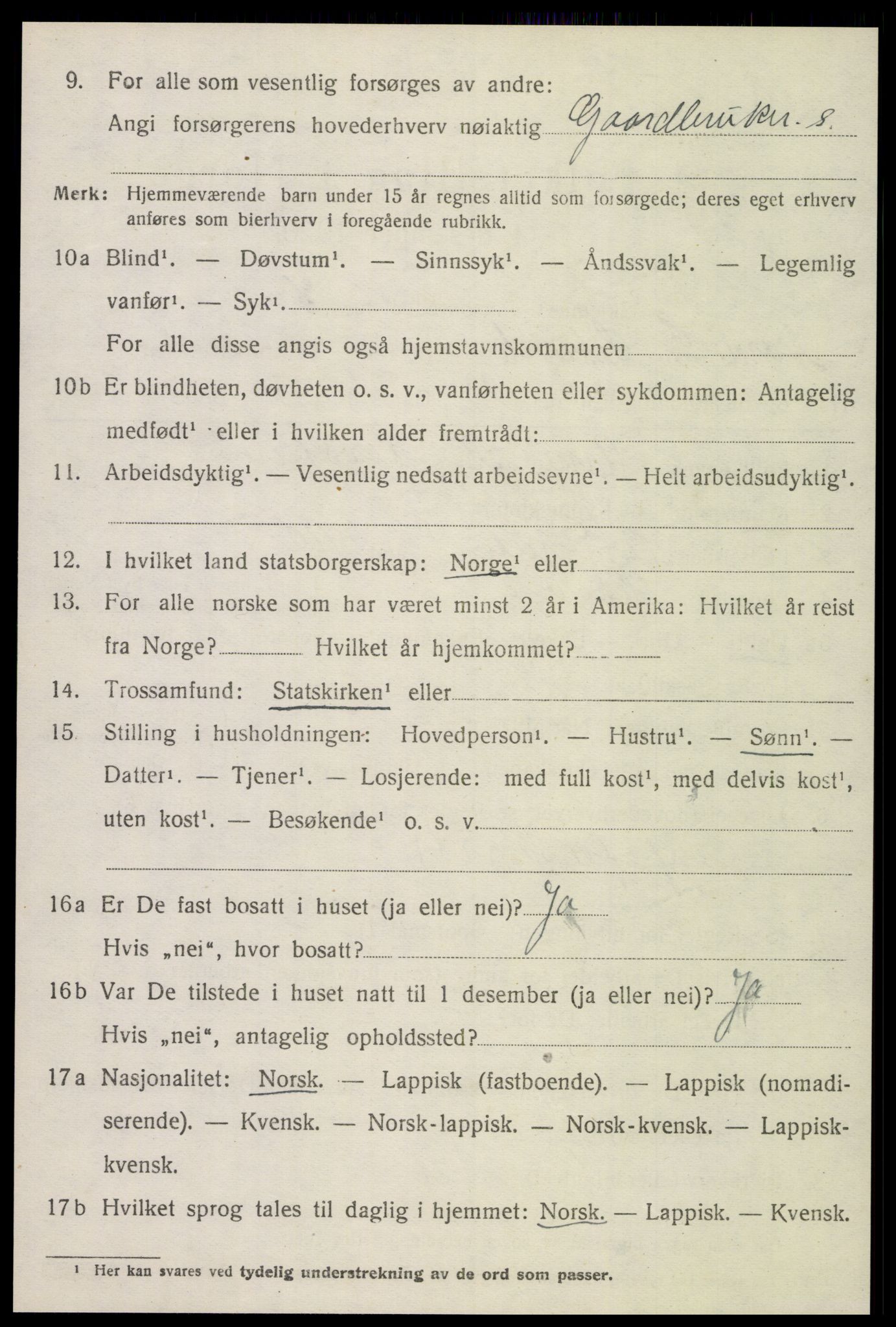 SAT, Folketelling 1920 for 1718 Leksvik herred, 1920, s. 4775
