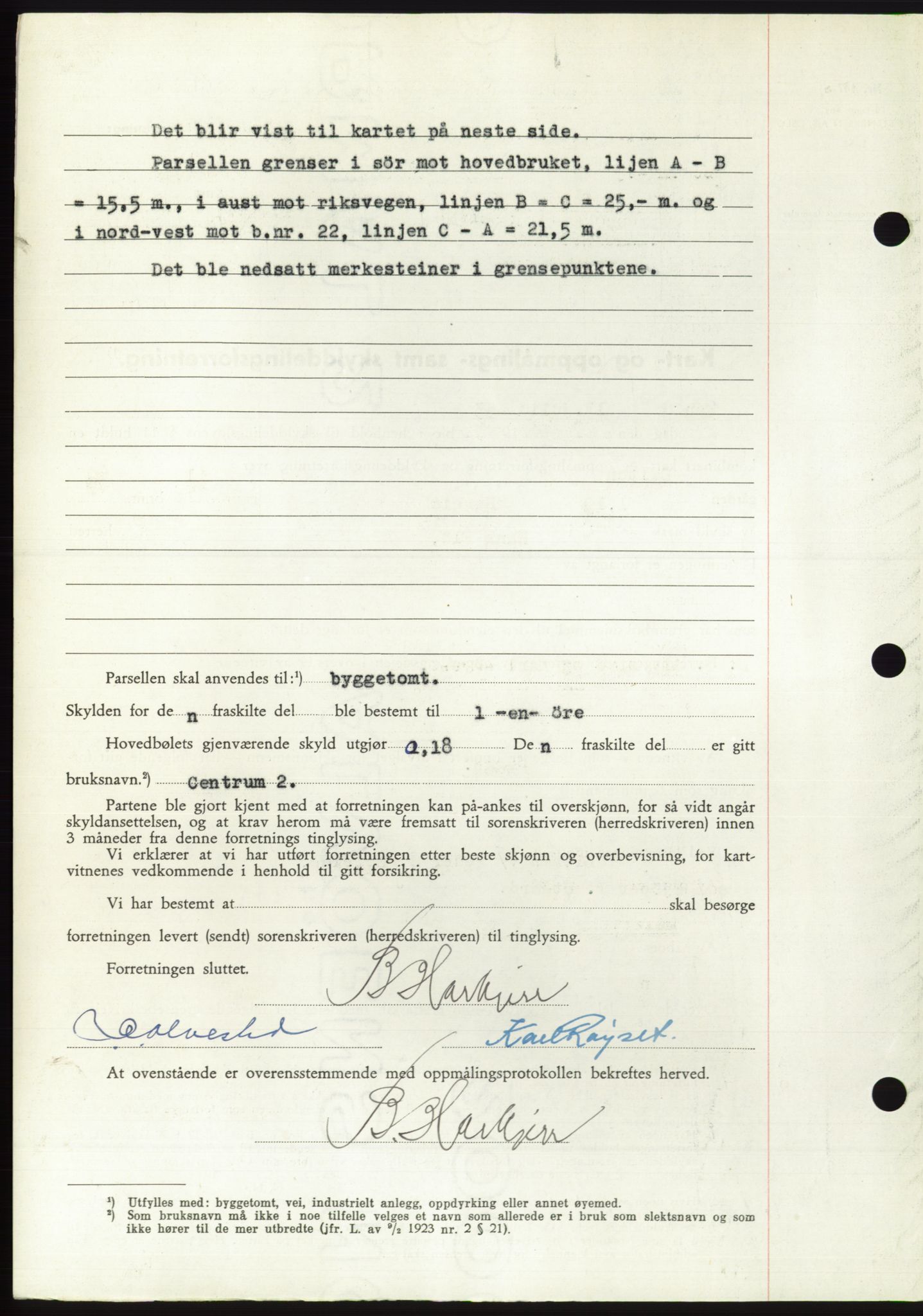 Søre Sunnmøre sorenskriveri, AV/SAT-A-4122/1/2/2C/L0095: Pantebok nr. 21A, 1953-1953, Dagboknr: 1757/1953