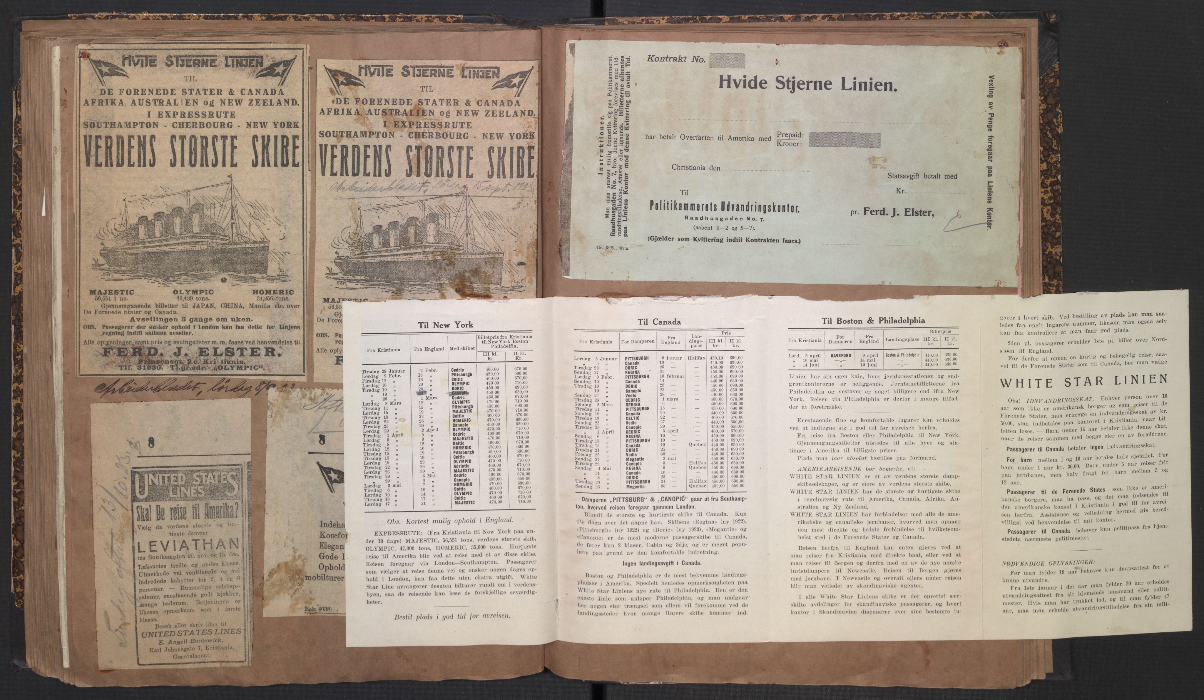 White Star-linjen, AV/SAO-PAO-0201/D/Dc/L0001: Utklippingsbok, 1909-1924, s. 79