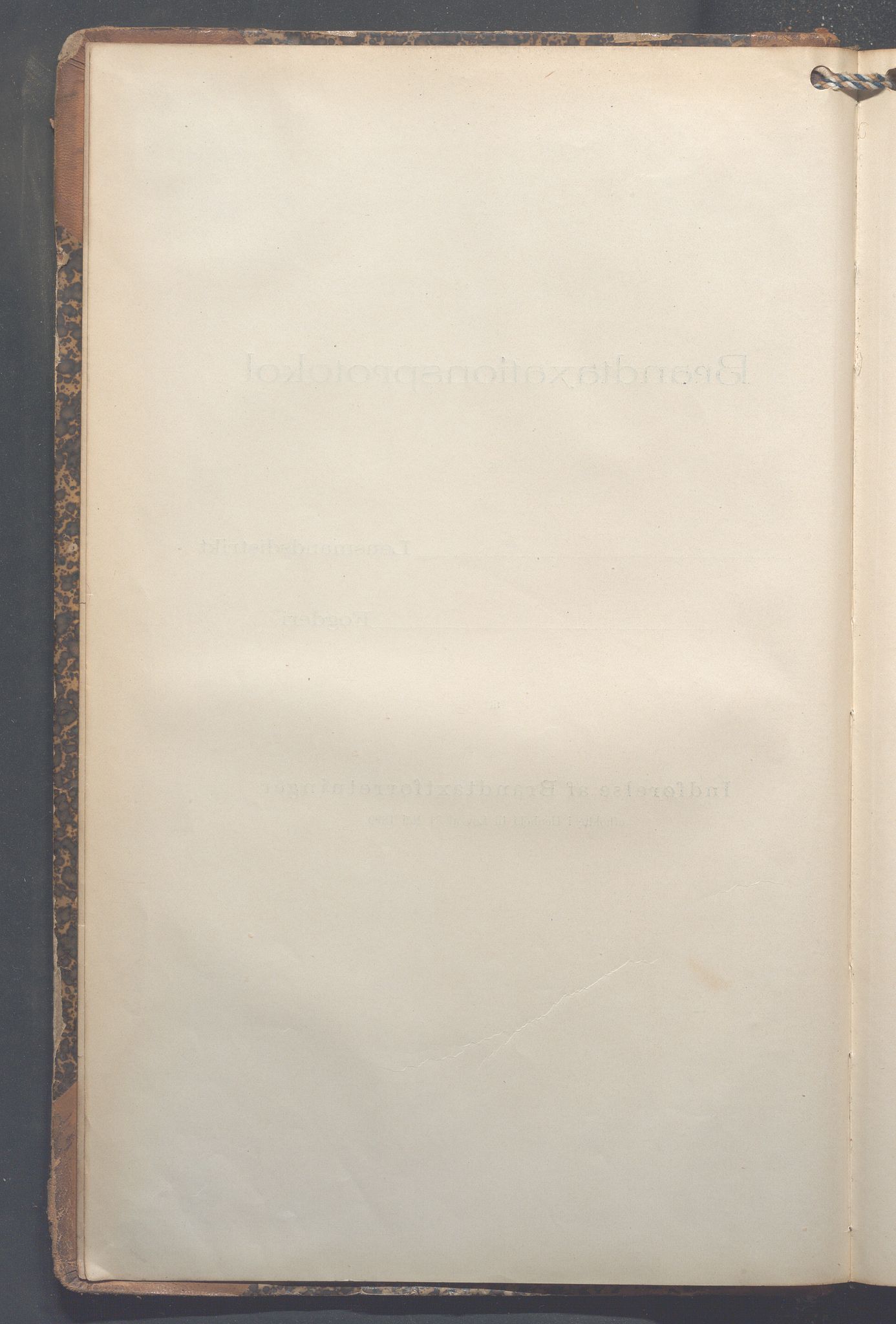 Lensmennene i Aker, OBA/A-10133/F/Fa/L0014: Branntakstprotokoll, 1909-1921