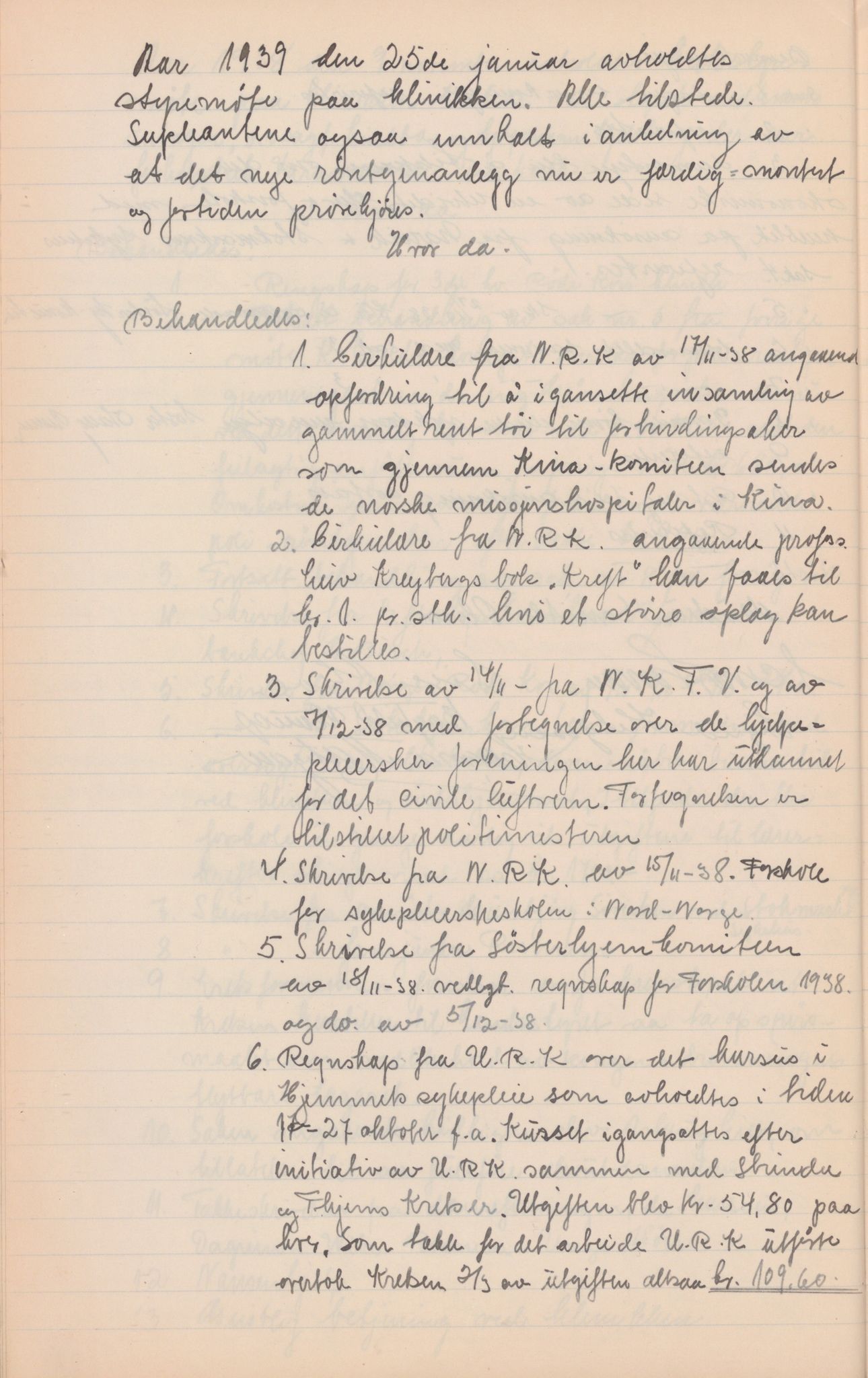 Trondheim Røde Kors, TRKO/PA-1204/A/Aa/L0002: Møtebok, 1929-1942, s. 154
