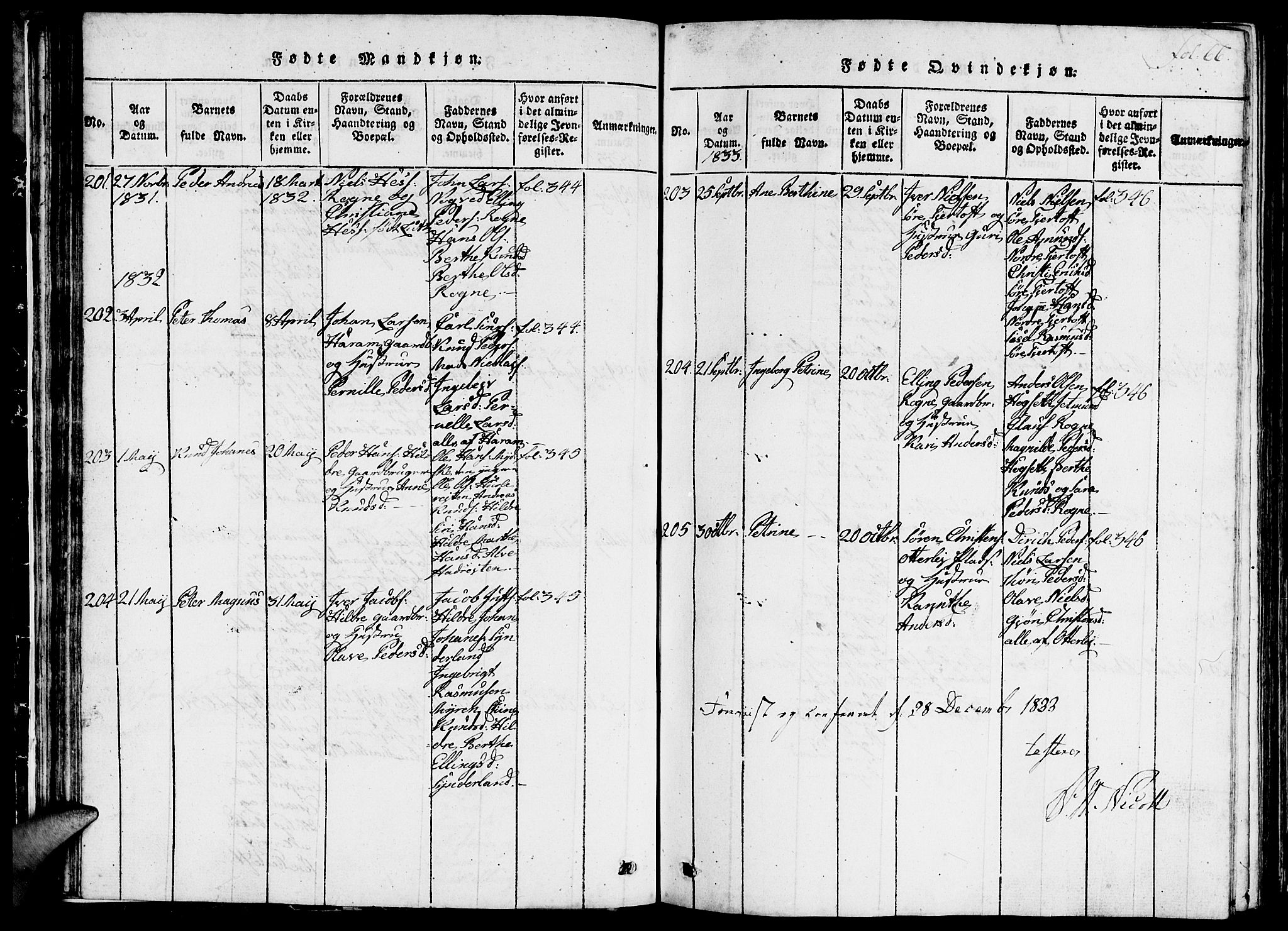 Ministerialprotokoller, klokkerbøker og fødselsregistre - Møre og Romsdal, AV/SAT-A-1454/536/L0506: Klokkerbok nr. 536C01, 1818-1859, s. 66