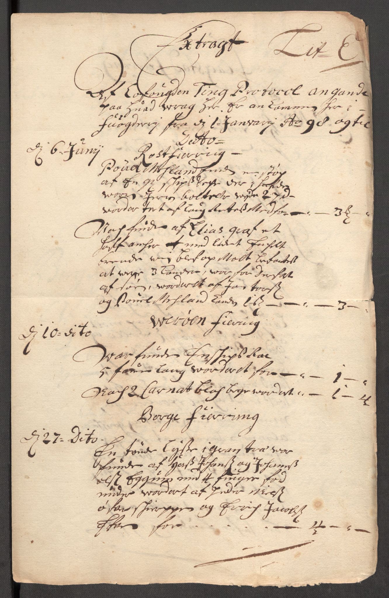 Rentekammeret inntil 1814, Reviderte regnskaper, Fogderegnskap, RA/EA-4092/R67/L4678: Fogderegnskap Vesterålen, Andenes og Lofoten, 1696-1708, s. 255