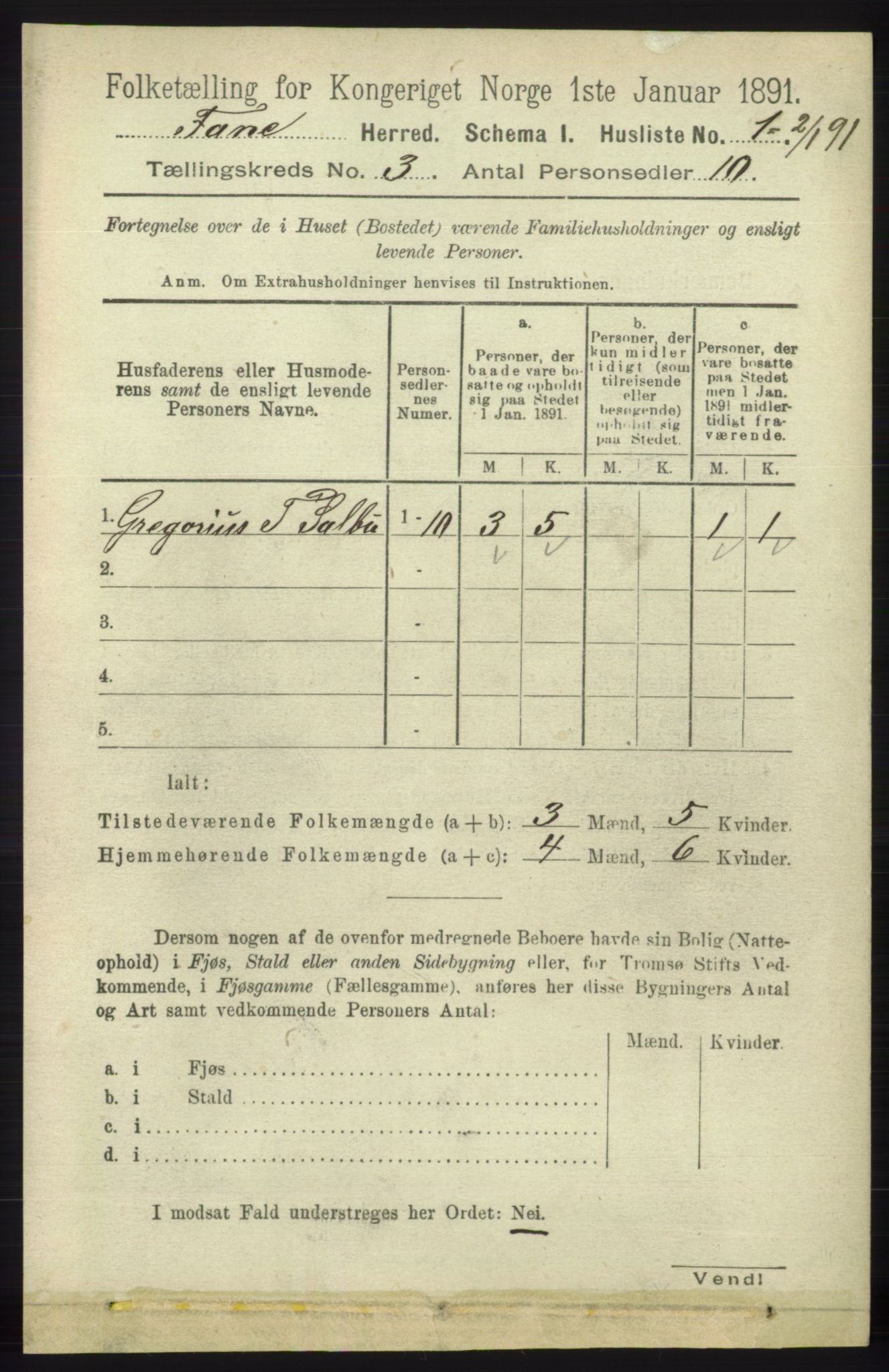 RA, Folketelling 1891 for 1249 Fana herred, 1891, s. 795