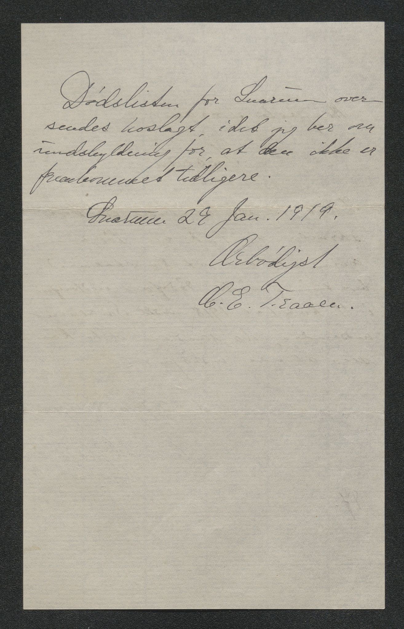 Eiker, Modum og Sigdal sorenskriveri, AV/SAKO-A-123/H/Ha/Hab/L0039: Dødsfallsmeldinger, 1918-1919, s. 310