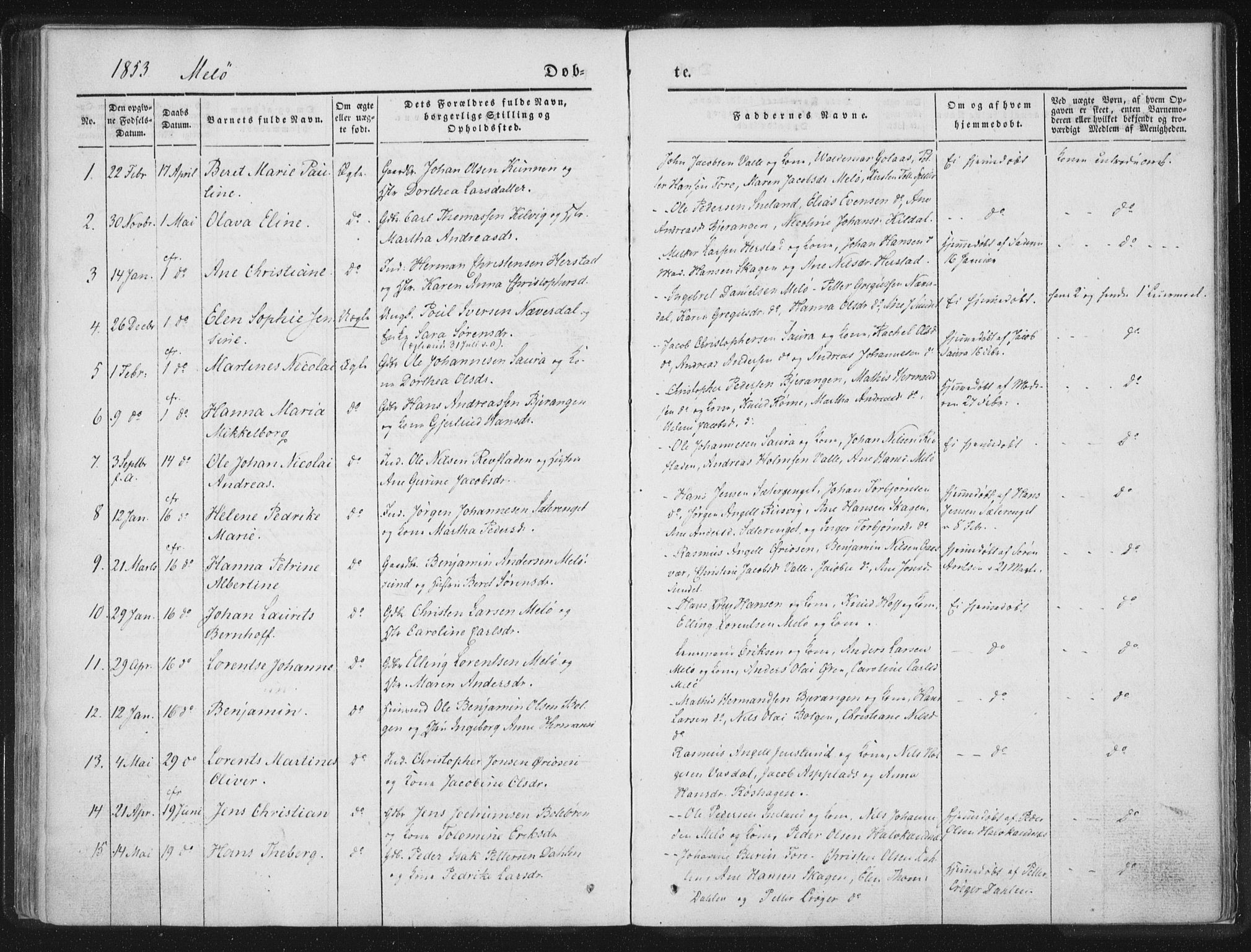 Ministerialprotokoller, klokkerbøker og fødselsregistre - Nordland, AV/SAT-A-1459/841/L0602: Ministerialbok nr. 841A08 /2, 1845-1859, s. 91
