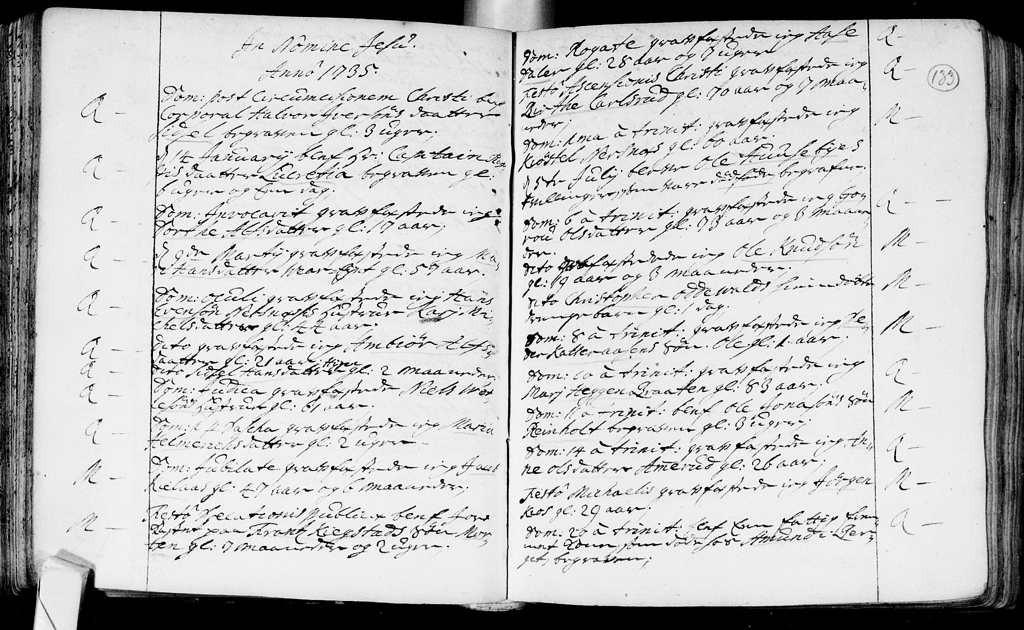 Røyken kirkebøker, SAKO/A-241/F/Fa/L0002: Ministerialbok nr. 2, 1731-1782, s. 133