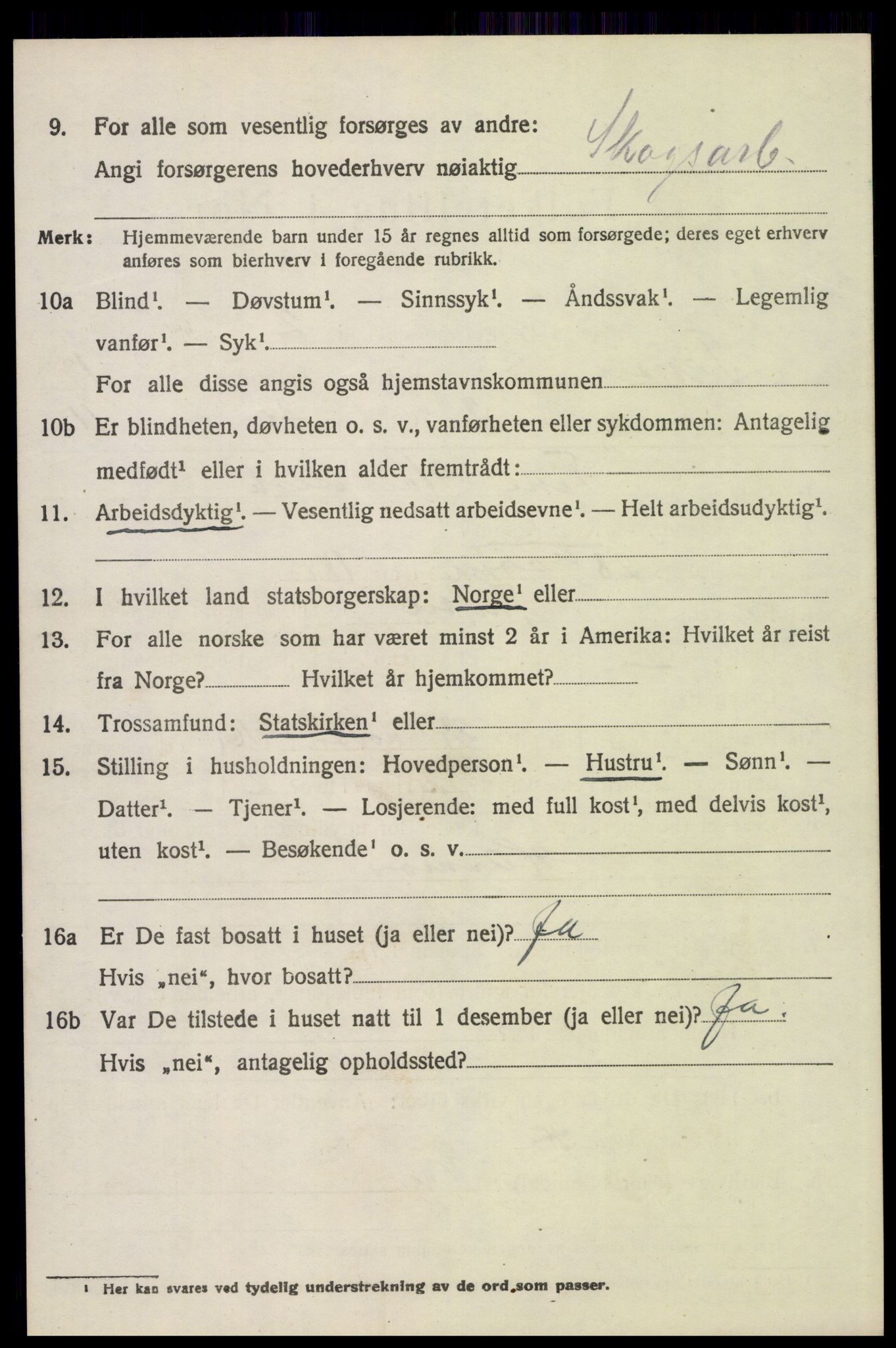 SAH, Folketelling 1920 for 0428 Trysil herred, 1920, s. 7640
