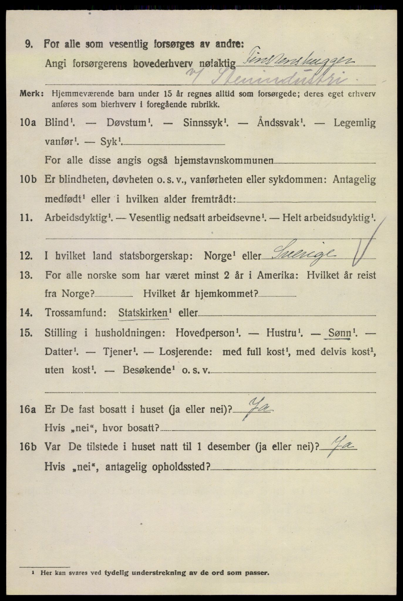 SAKO, Folketelling 1920 for 0727 Hedrum herred, 1920, s. 5404