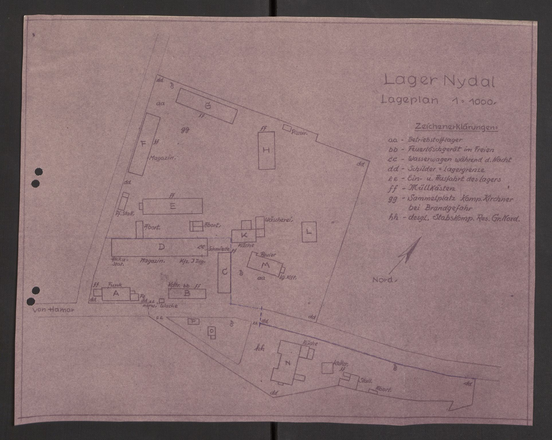 Deutscher Oberbefehlshaber Norwegen (DOBN), AV/RA-RAFA-2197/D/Dja/L0070/0001: DBO Abt. 1a / Lagerordnungen, 1946