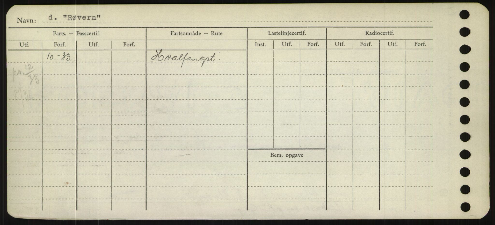 Sjøfartsdirektoratet med forløpere, Skipsmålingen, RA/S-1627/H/Hd/L0031: Fartøy, Rju-Sam, s. 488