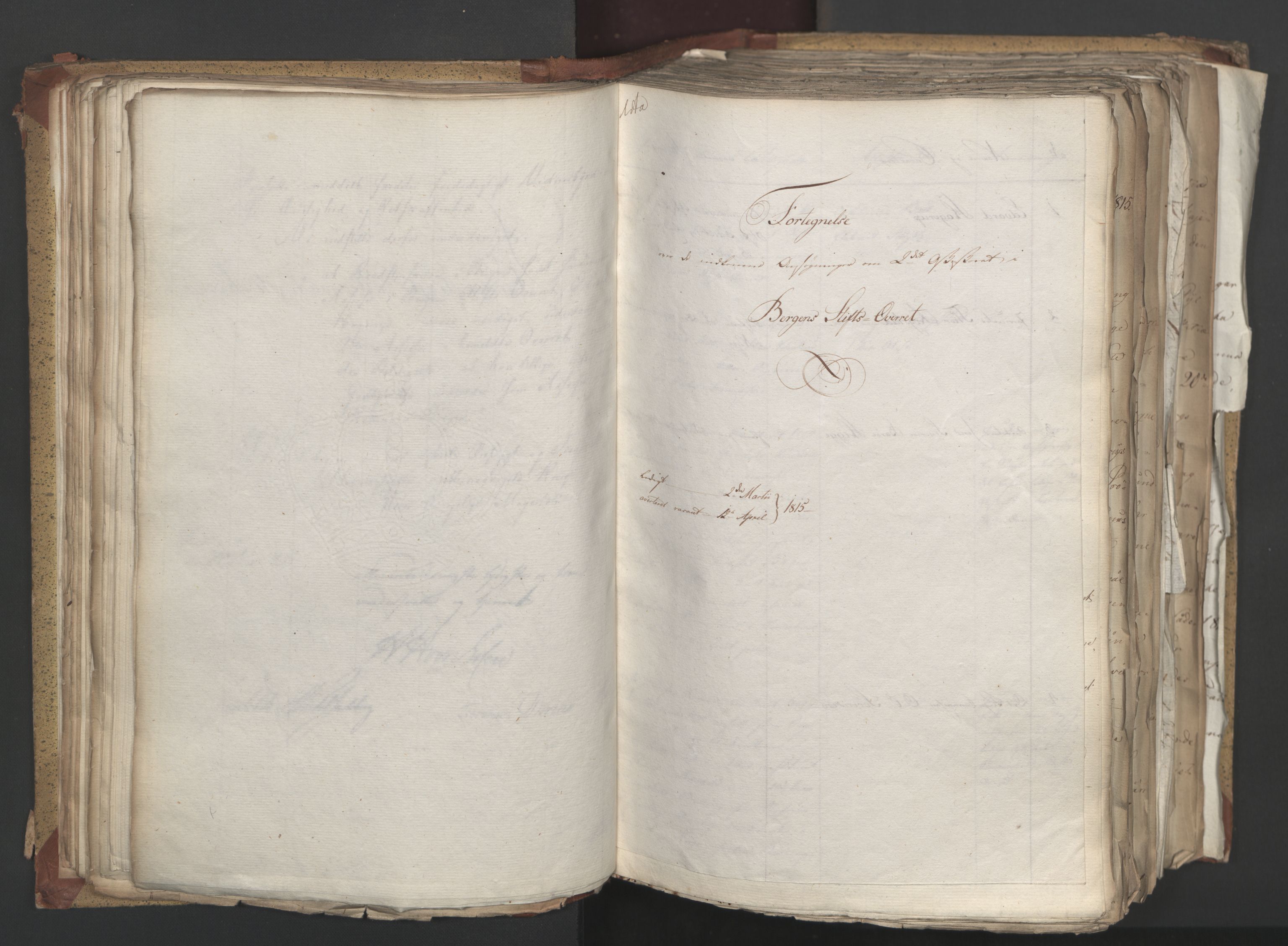Statsrådsavdelingen i Stockholm, AV/RA-S-1003/D/Da/L0003: Regjeringsinnstillinger nr. 519-787, 1815, s. 114