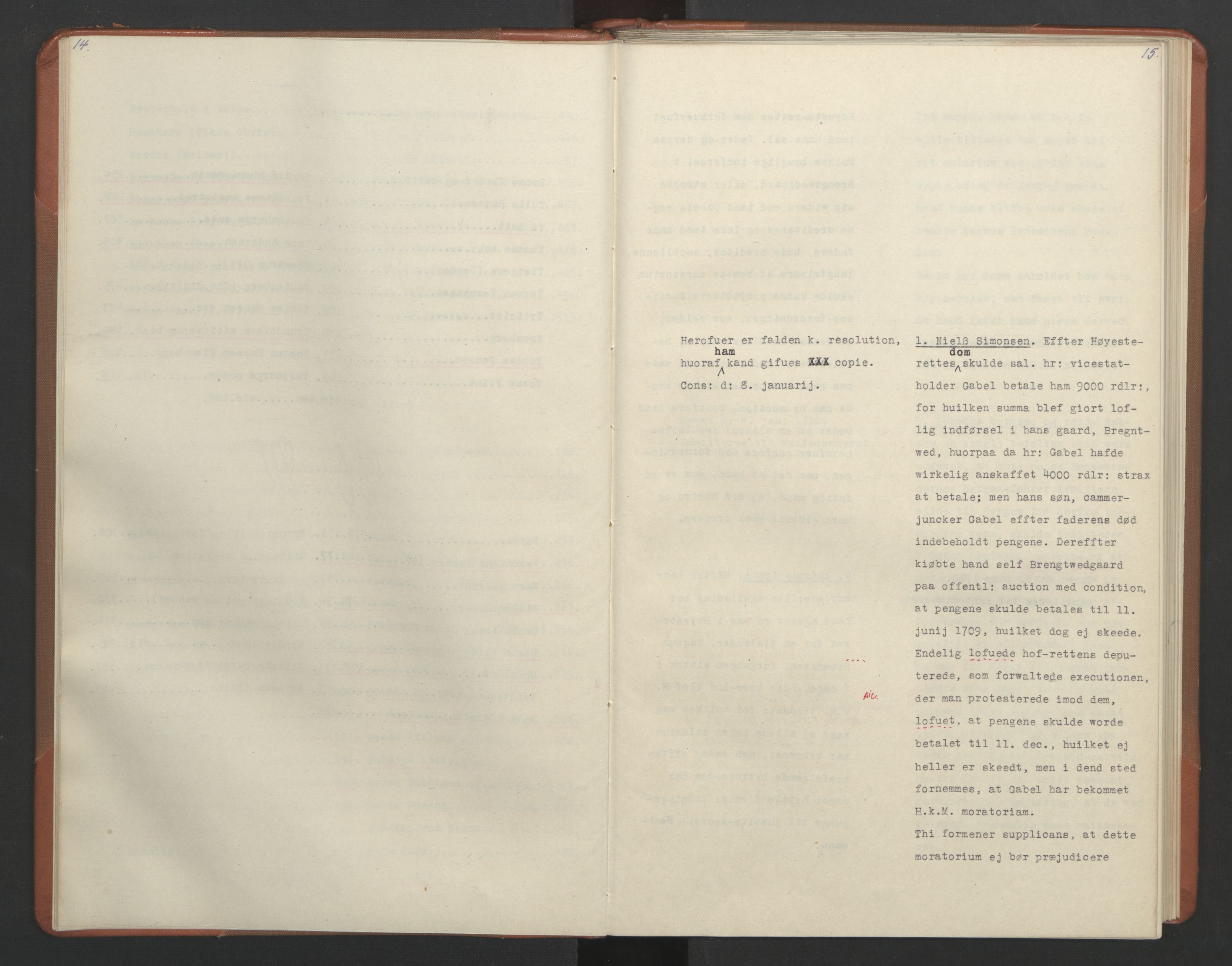 Avskriftsamlingen, RA/EA-4022/F/Fa/L0078: Supplikker, 1710-1711, s. 11