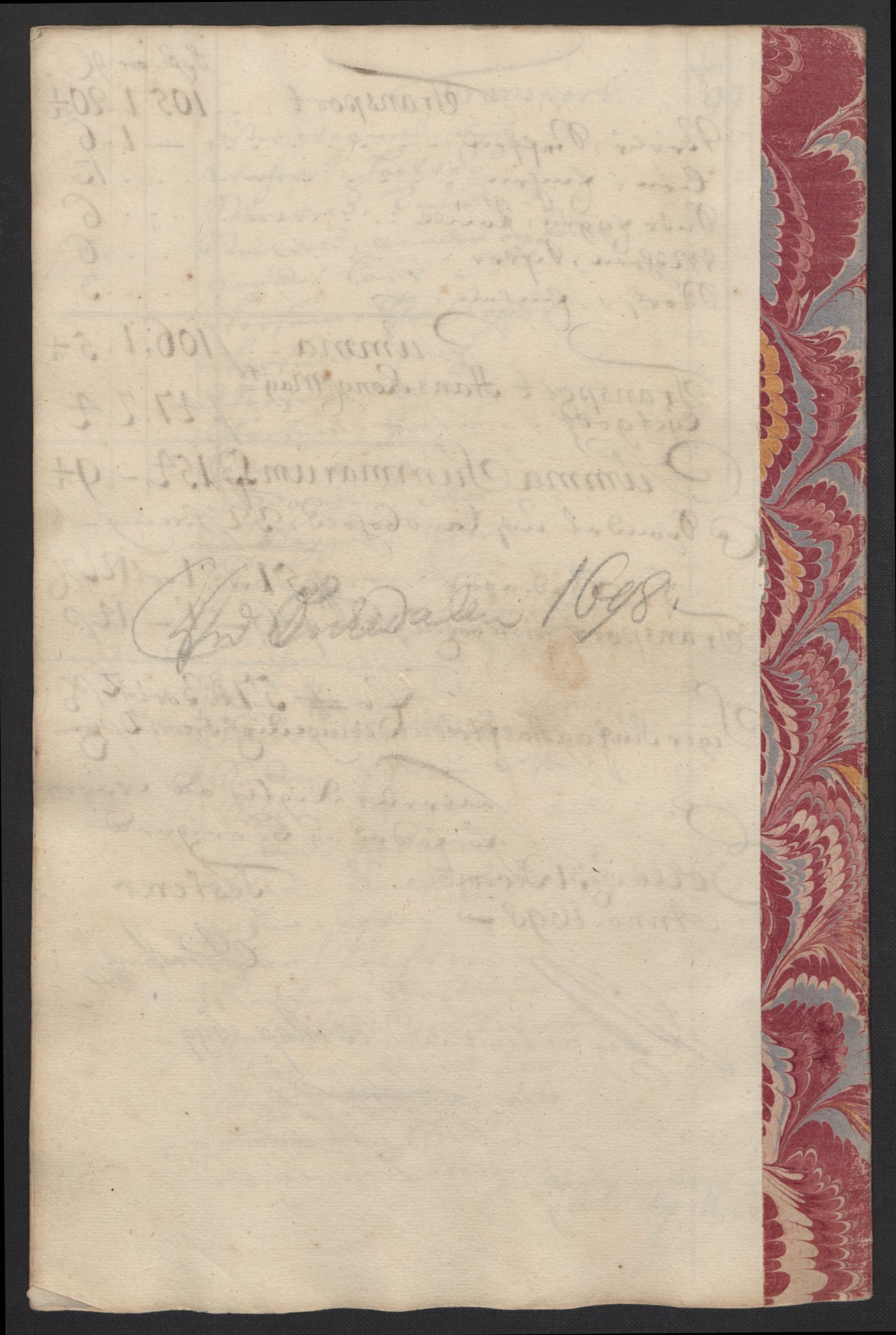 Rentekammeret inntil 1814, Reviderte regnskaper, Fogderegnskap, RA/EA-4092/R60/L3948: Fogderegnskap Orkdal og Gauldal, 1698, s. 176