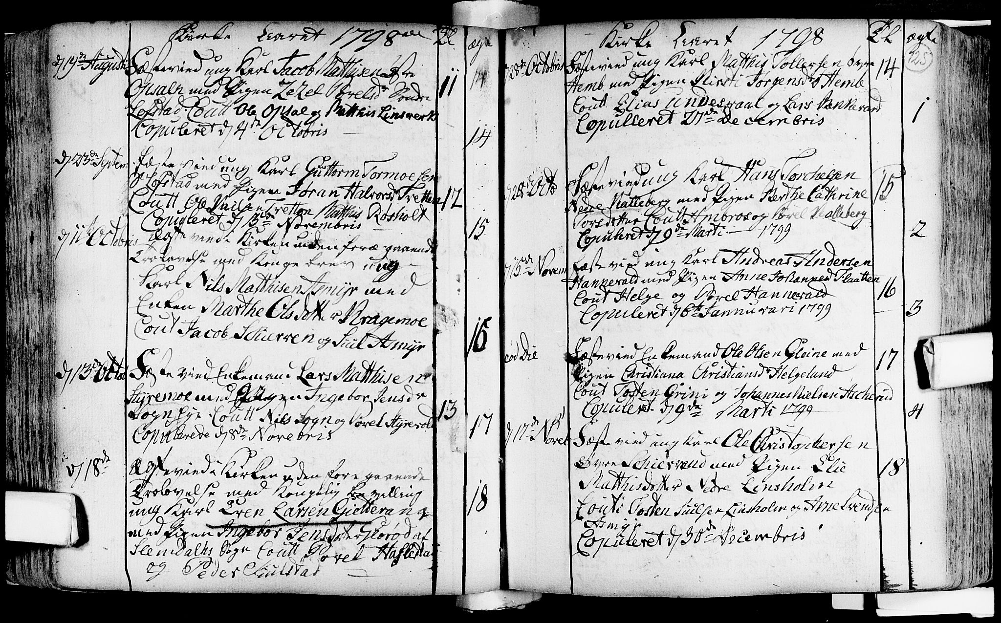 Lardal kirkebøker, SAKO/A-350/F/Fa/L0004: Ministerialbok nr. i 4, 1733-1815, s. 125