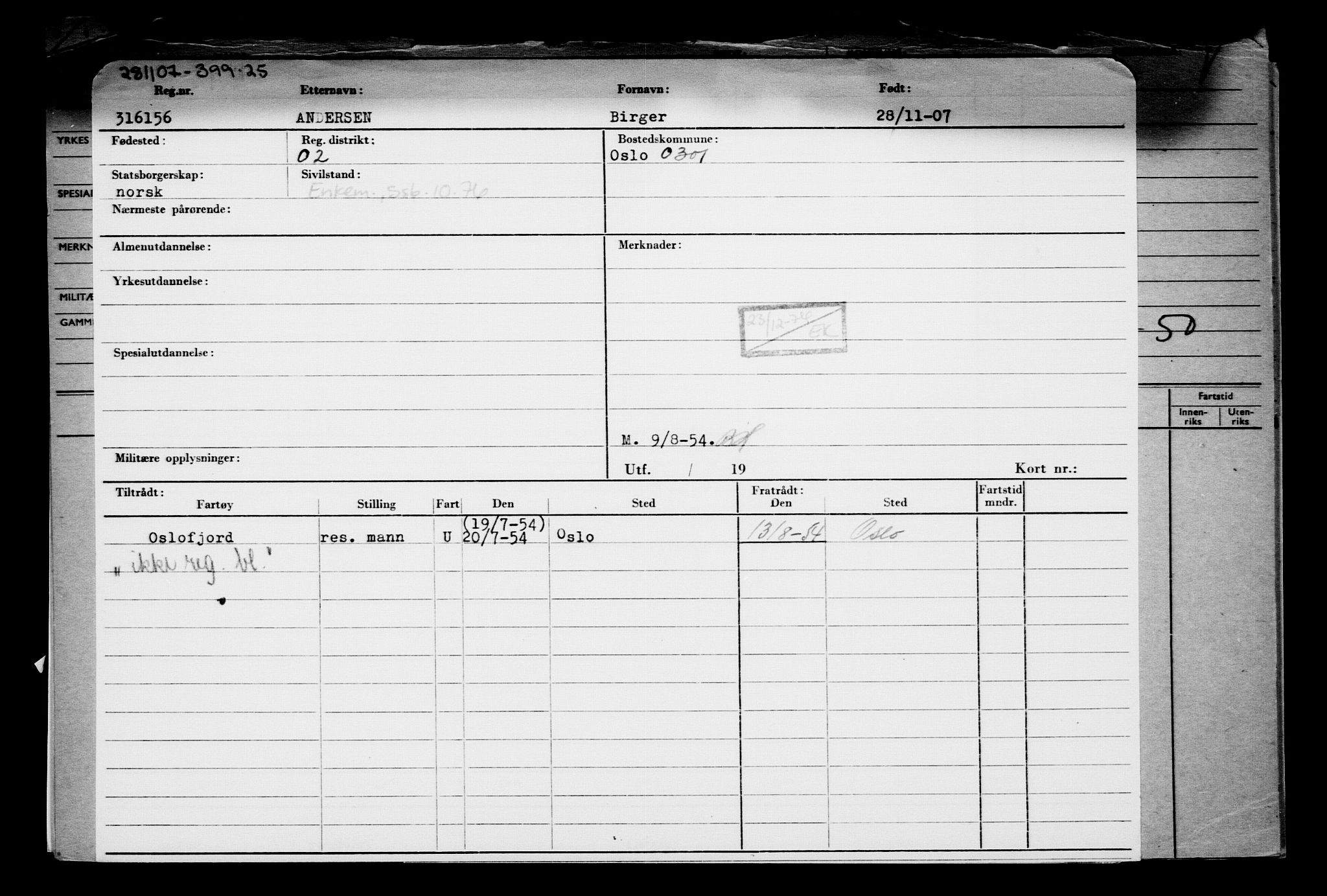 Direktoratet for sjømenn, RA/S-3545/G/Gb/L0074: Hovedkort, 1907, s. 283