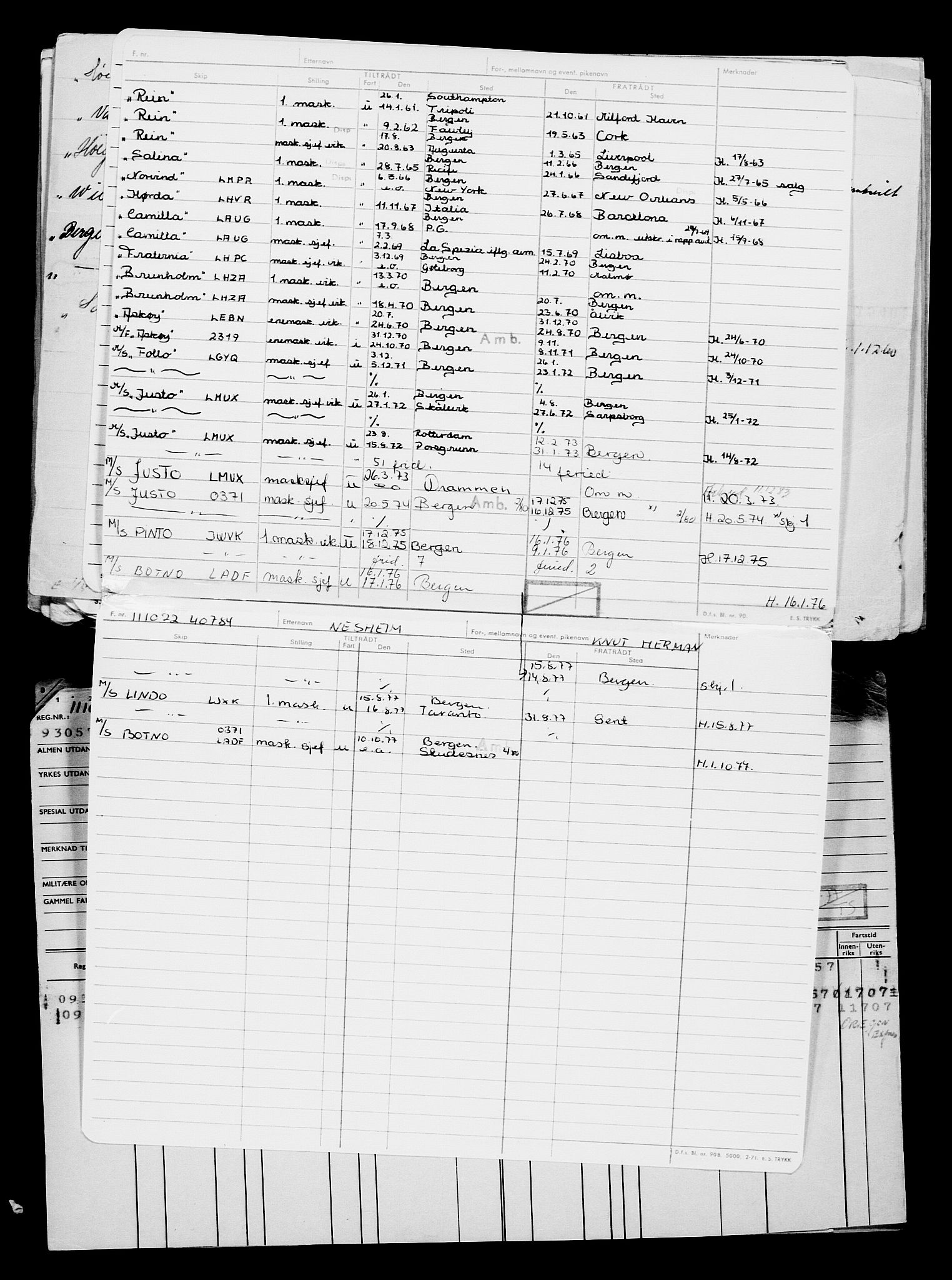 Direktoratet for sjømenn, AV/RA-S-3545/G/Gb/L0211: Hovedkort, 1922, s. 219