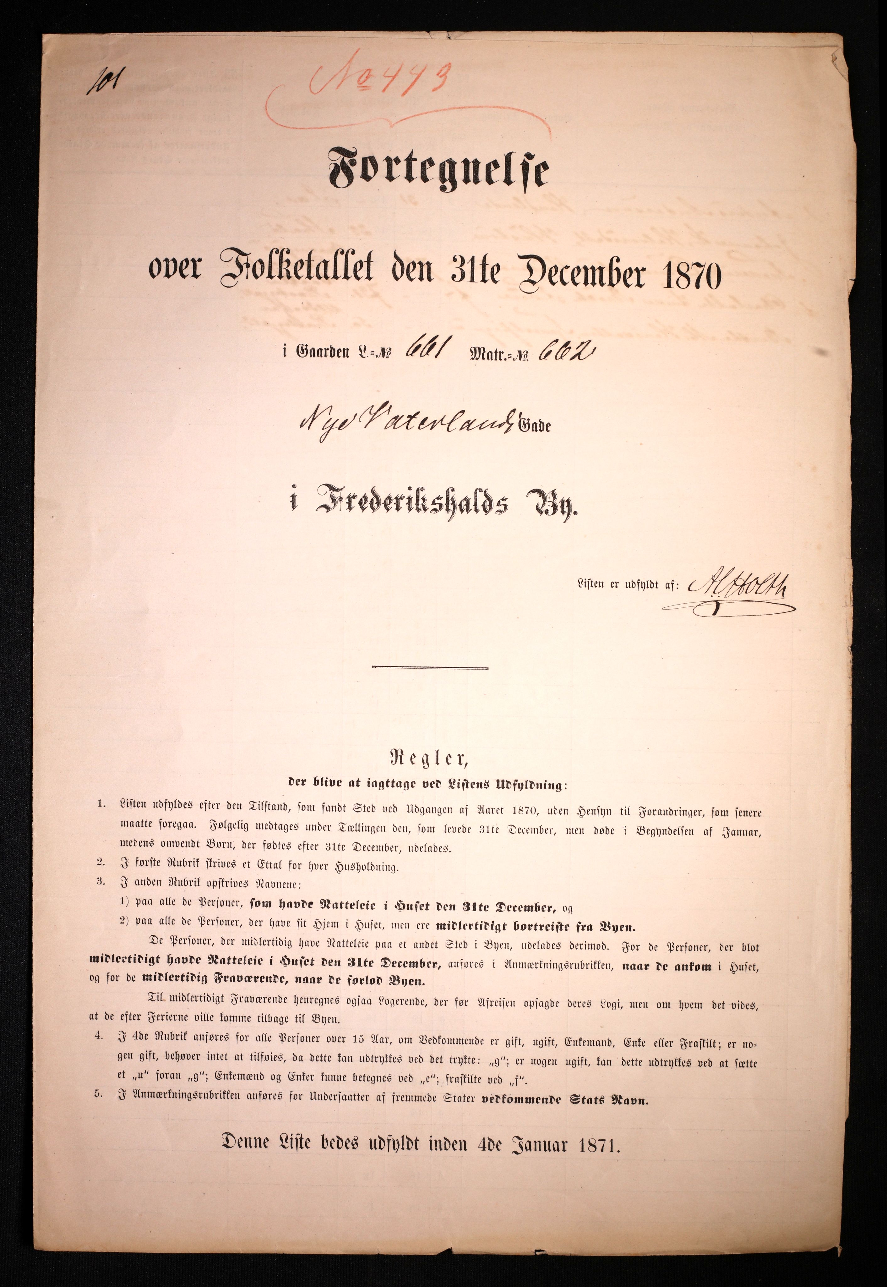 RA, Folketelling 1870 for 0101 Fredrikshald kjøpstad, 1870, s. 1838