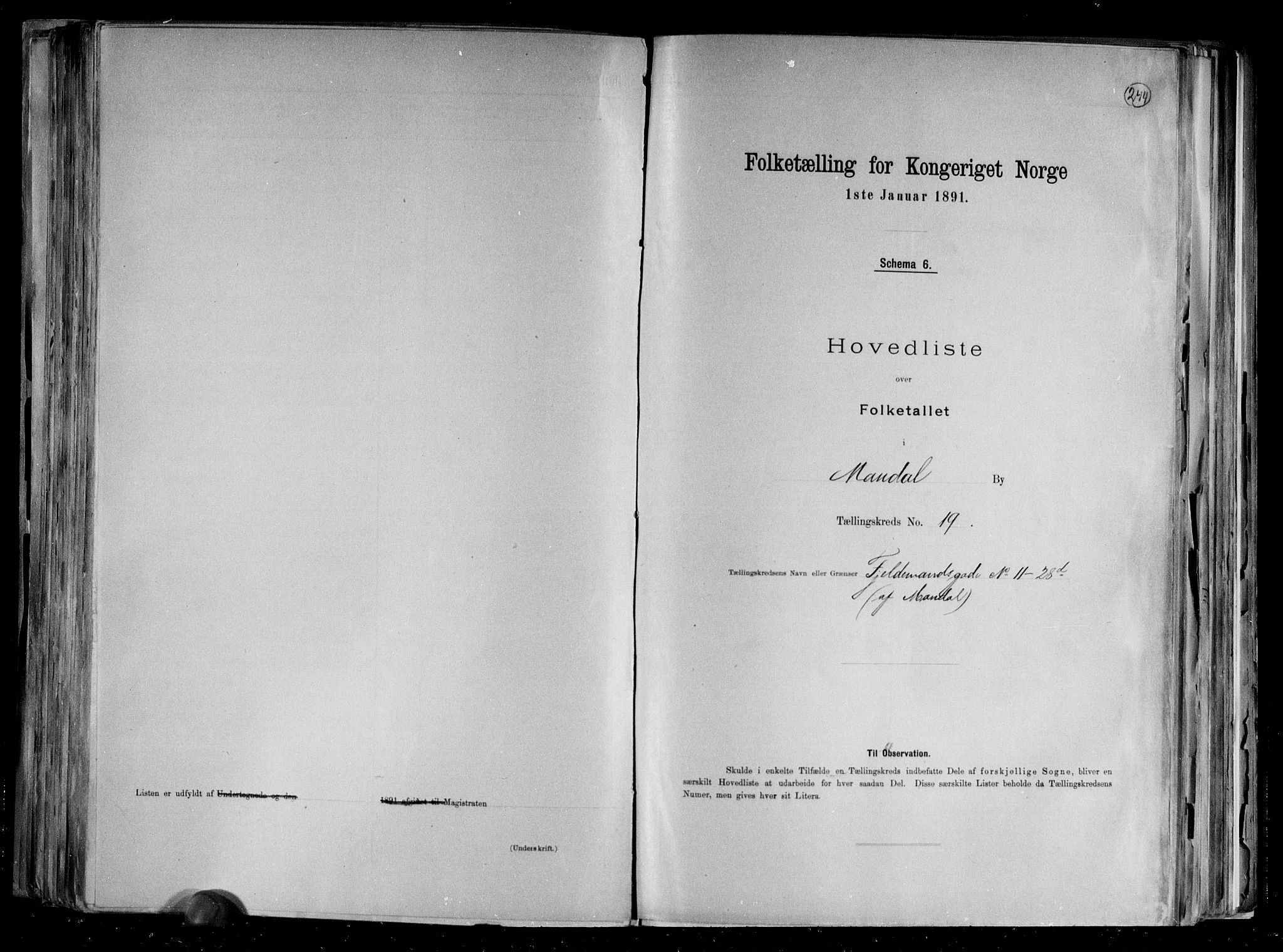 RA, Folketelling 1891 for 1002 Mandal ladested, 1891, s. 42