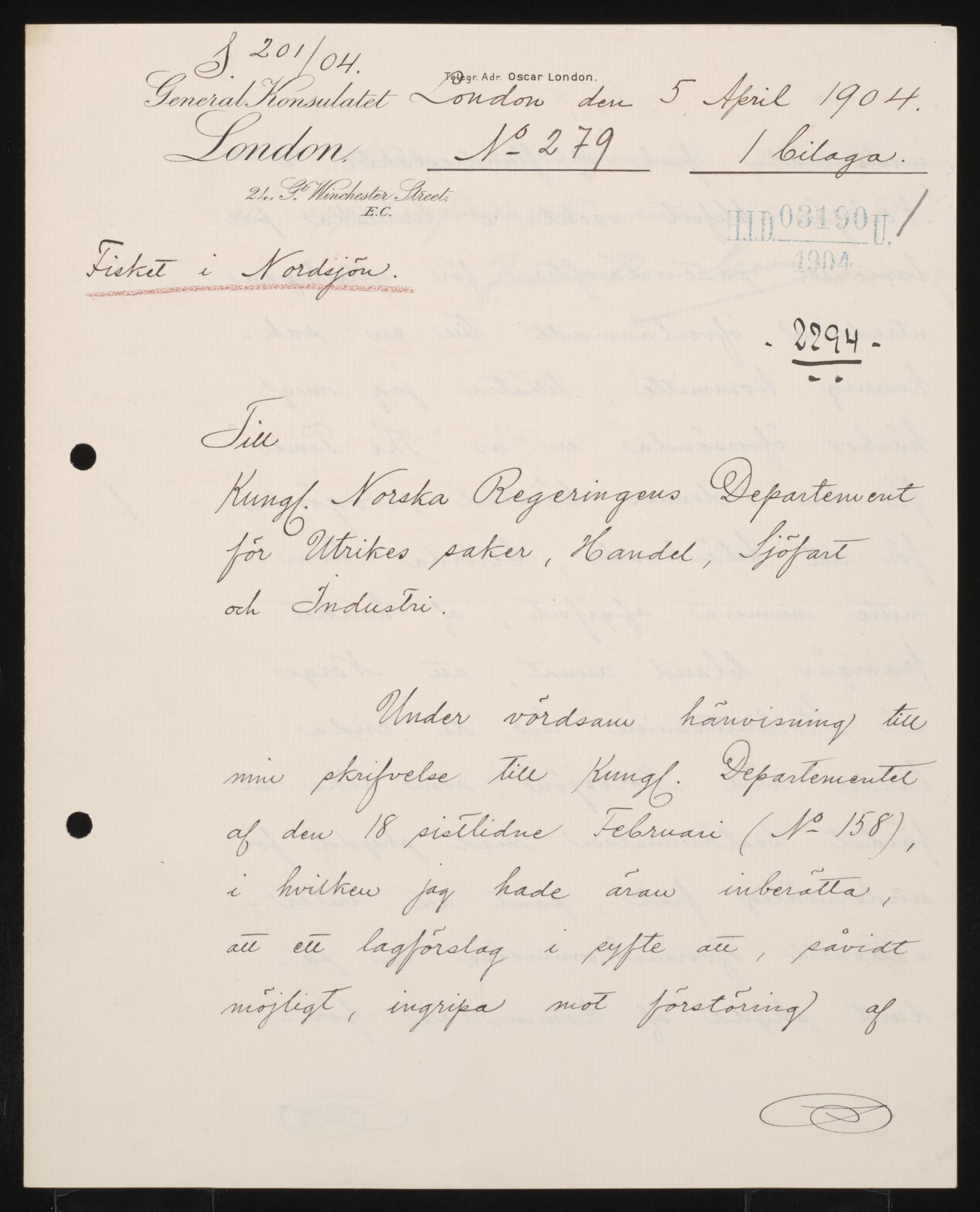 Utenriksdepartementet, AV/RA-S-2259, 1872-1932, s. 30