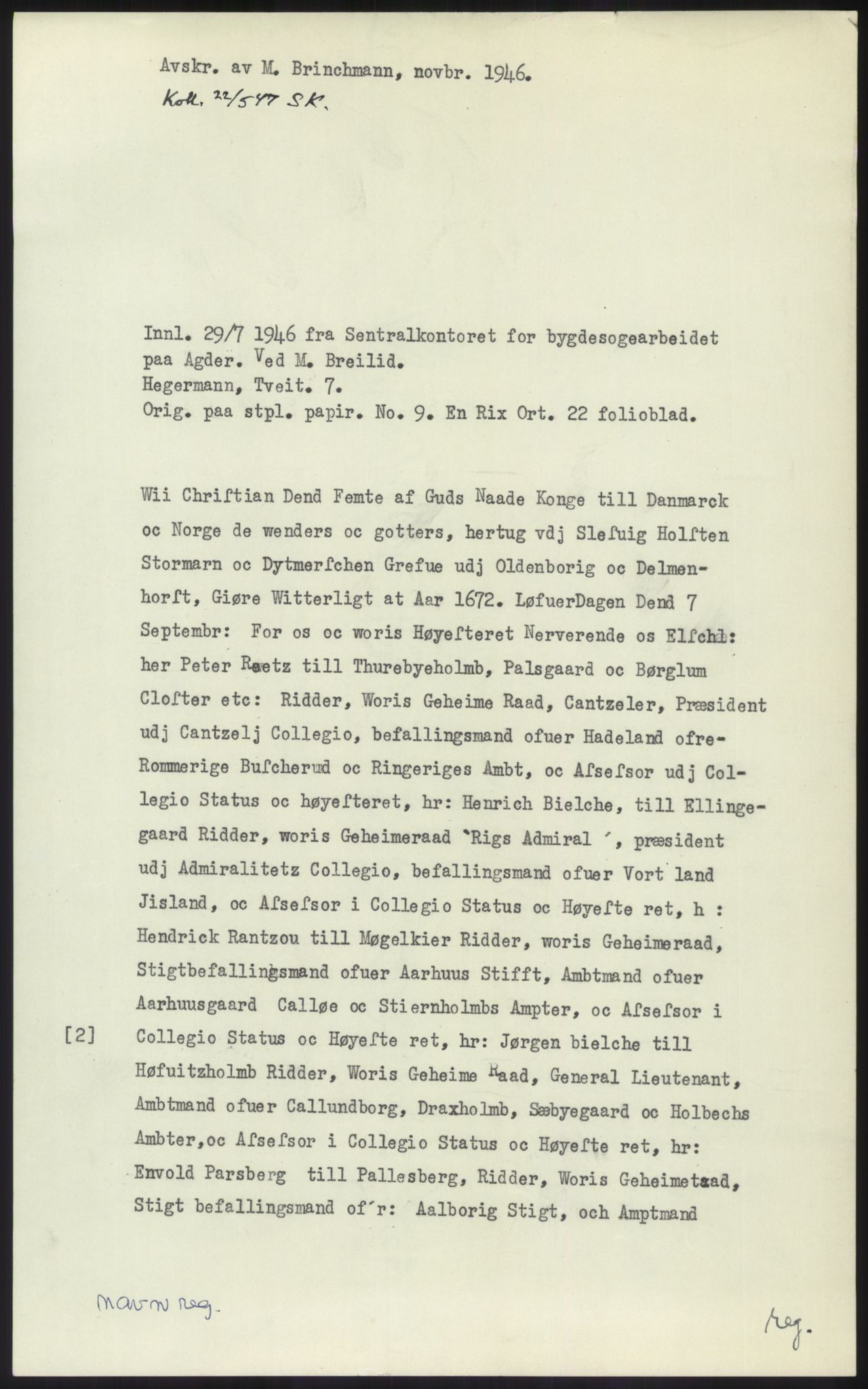 Samlinger til kildeutgivelse, Diplomavskriftsamlingen, RA/EA-4053/H/Ha, s. 1412