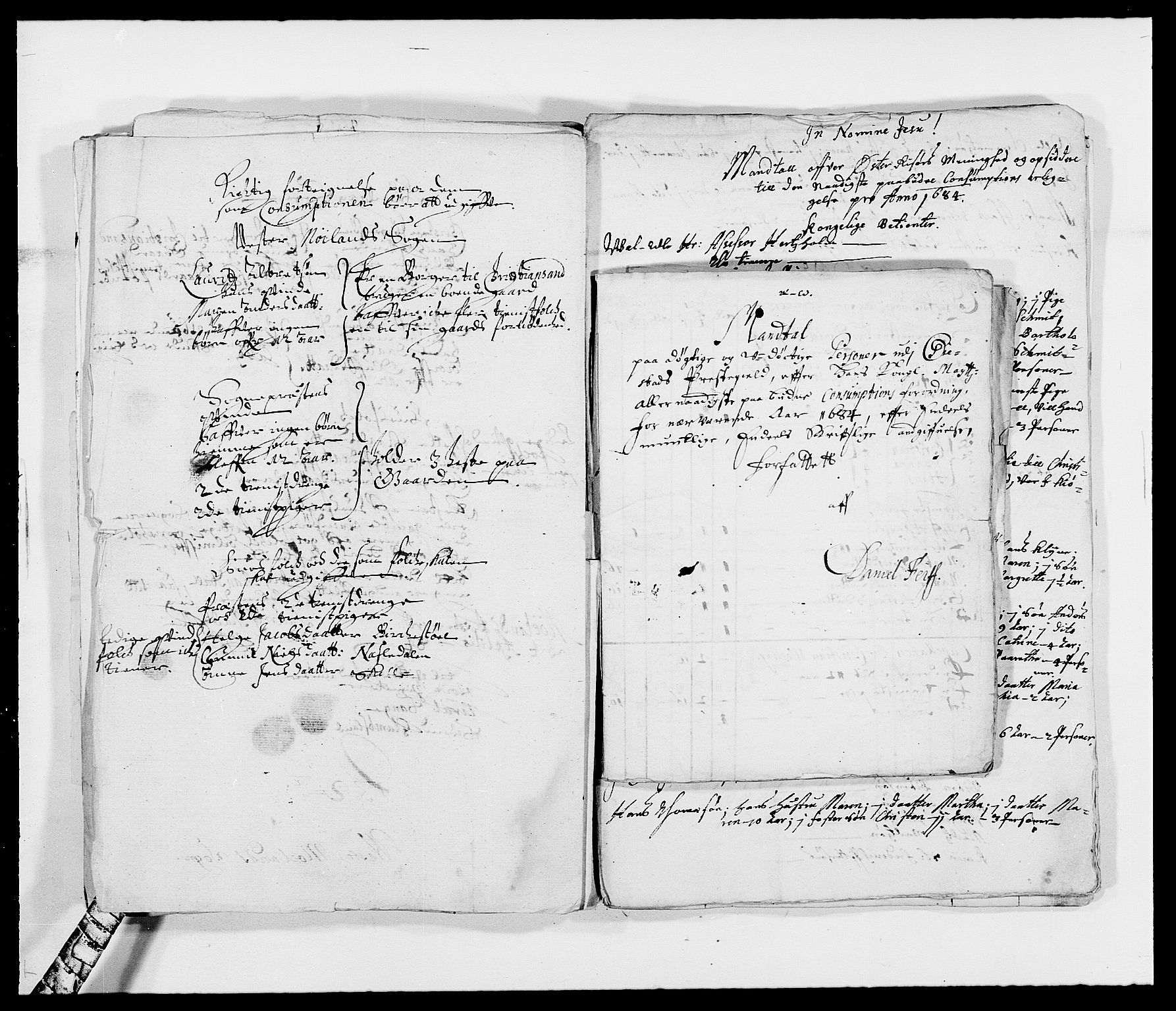 Rentekammeret inntil 1814, Reviderte regnskaper, Fogderegnskap, AV/RA-EA-4092/R39/L2308: Fogderegnskap Nedenes, 1684-1689, s. 89