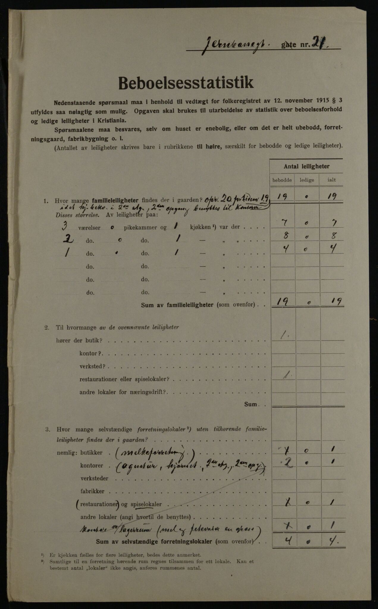 OBA, Kommunal folketelling 1.12.1923 for Kristiania, 1923, s. 52556