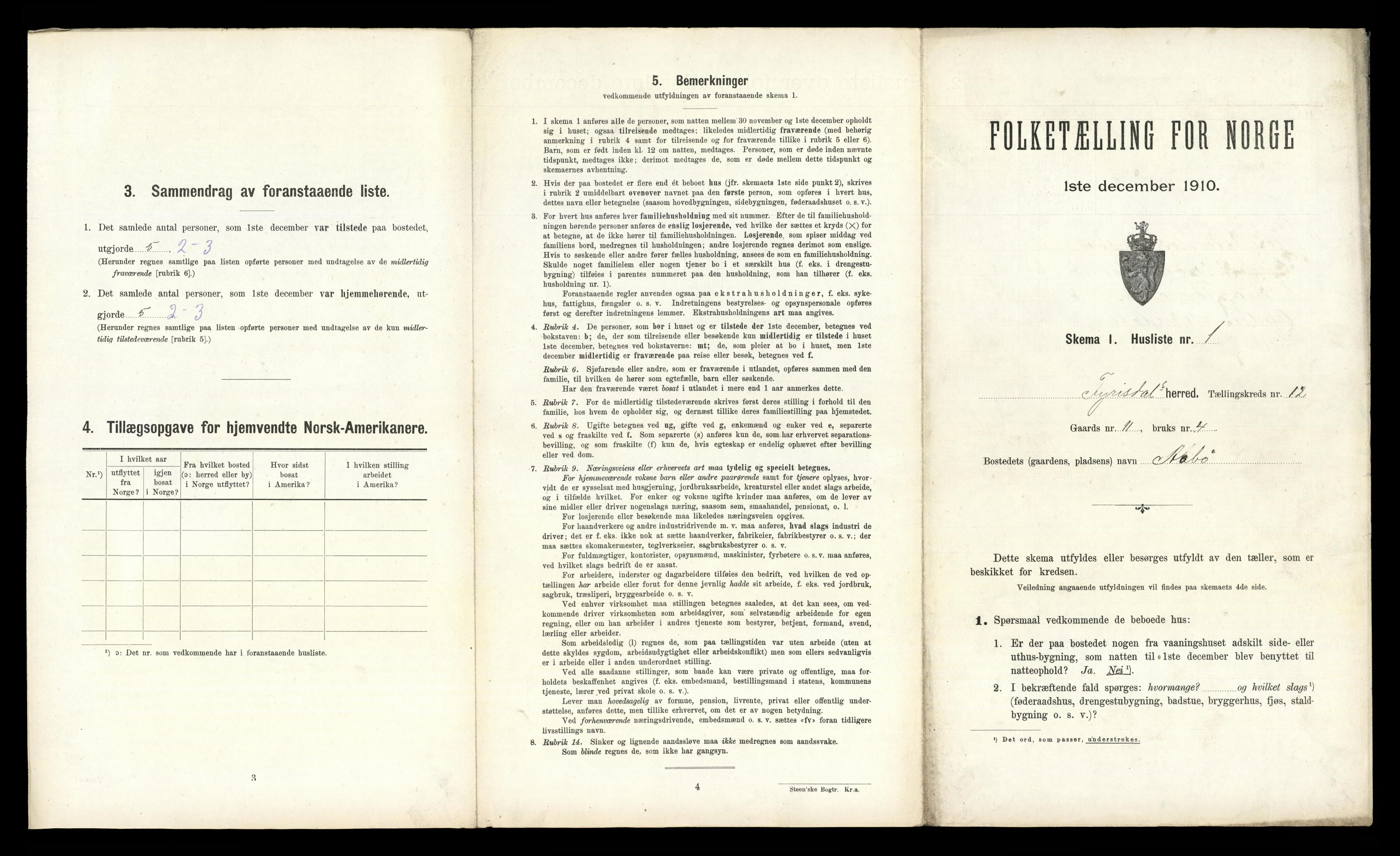 RA, Folketelling 1910 for 0831 Fyresdal herred, 1910, s. 733