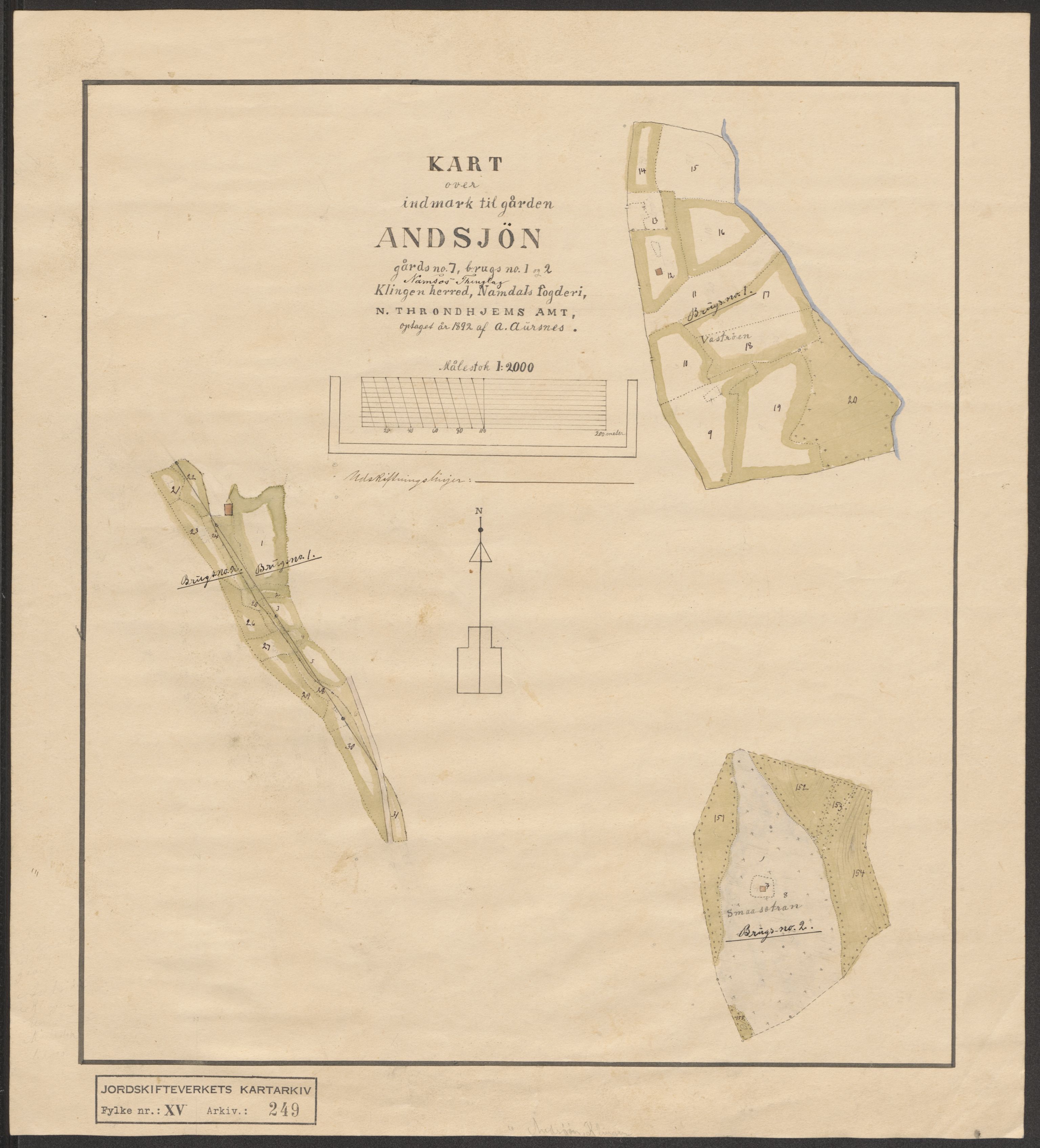 Jordskifteverkets kartarkiv, AV/RA-S-3929/T, 1859-1988, s. 320