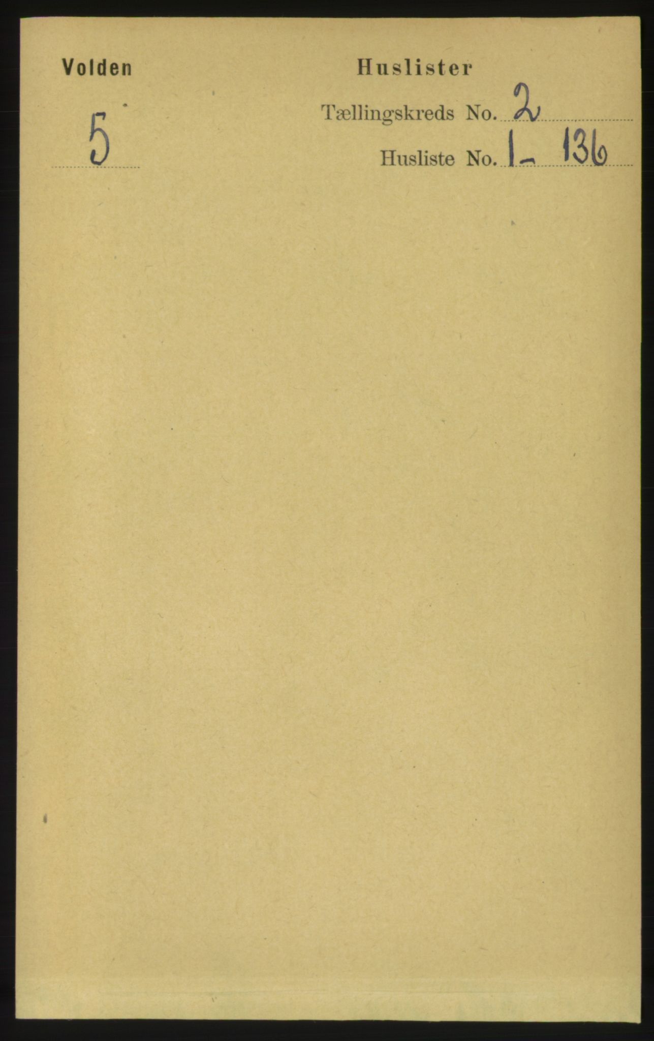 RA, Folketelling 1891 for 1519 Volda herred, 1891, s. 600
