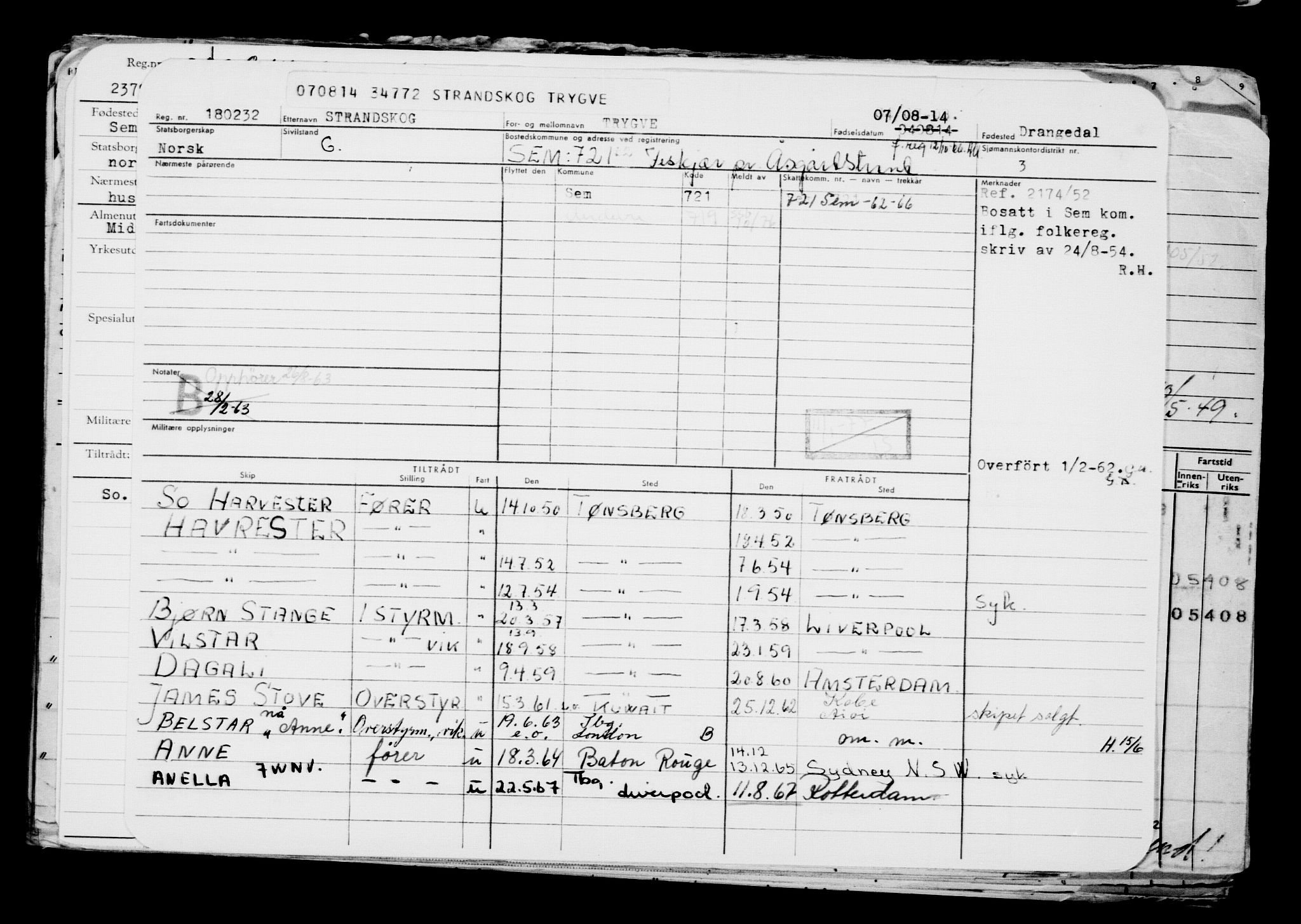 Direktoratet for sjømenn, AV/RA-S-3545/G/Gb/L0123: Hovedkort, 1914, s. 103