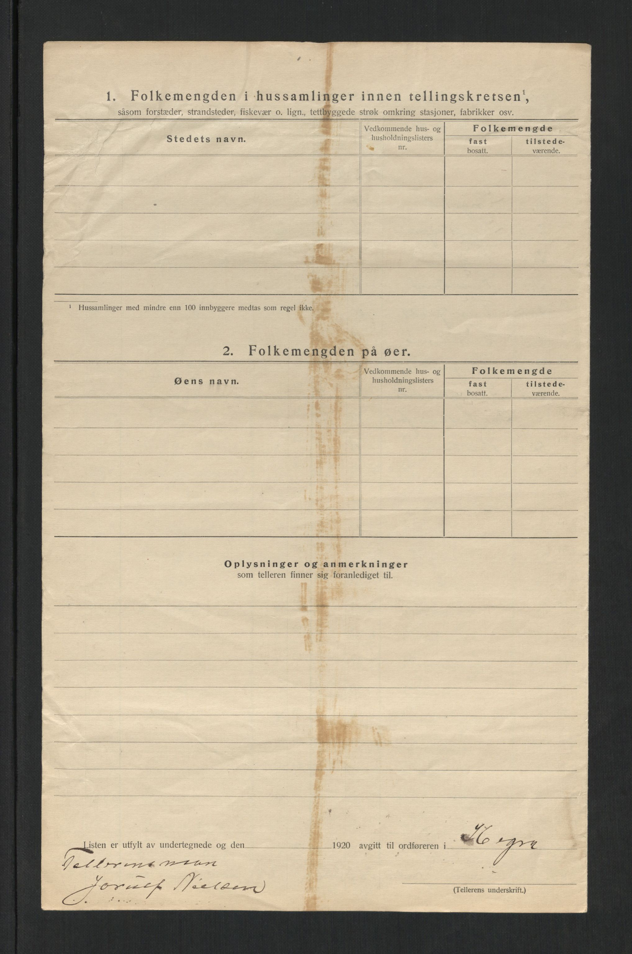 SAT, Folketelling 1920 for 1712 Hegra herred, 1920, s. 14