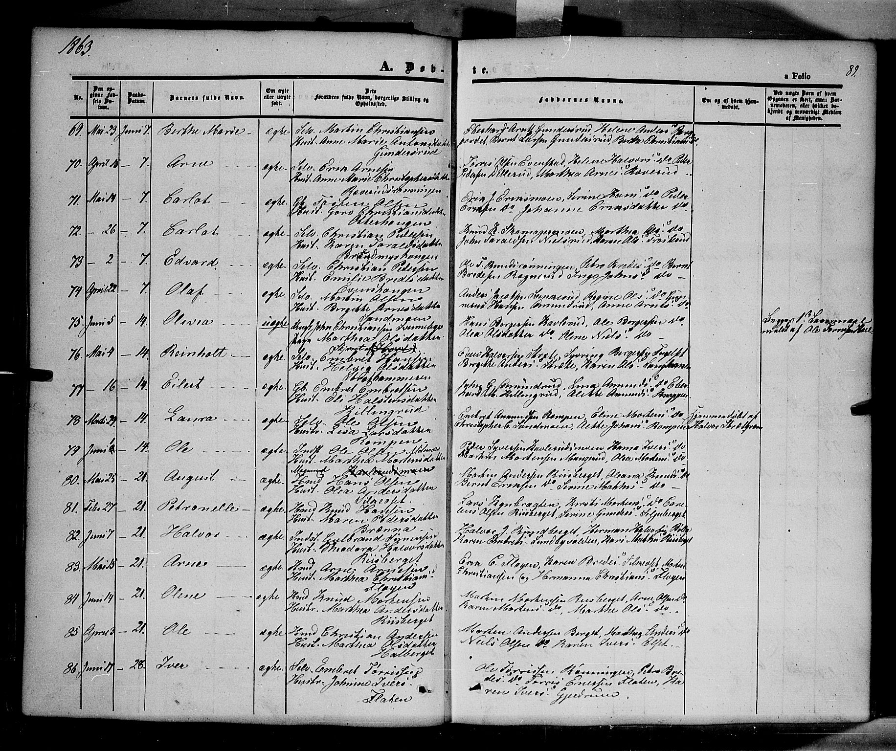 Våler prestekontor, Hedmark, AV/SAH-PREST-040/H/Ha/Haa/L0001: Ministerialbok nr. 1, 1849-1878, s. 89